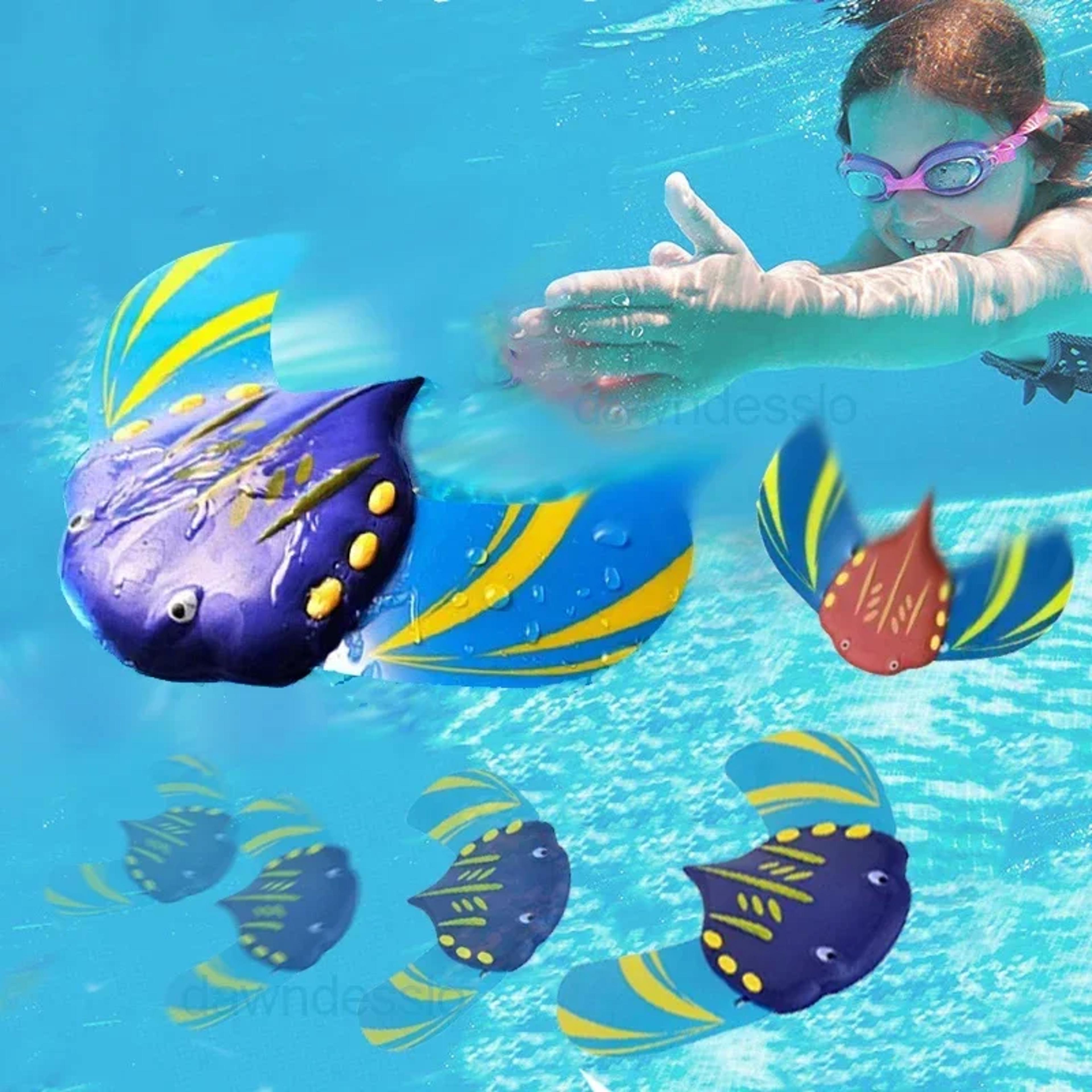 Manta Glide Water Splash Ray Toy For Kids Pool  Beach Fun 0