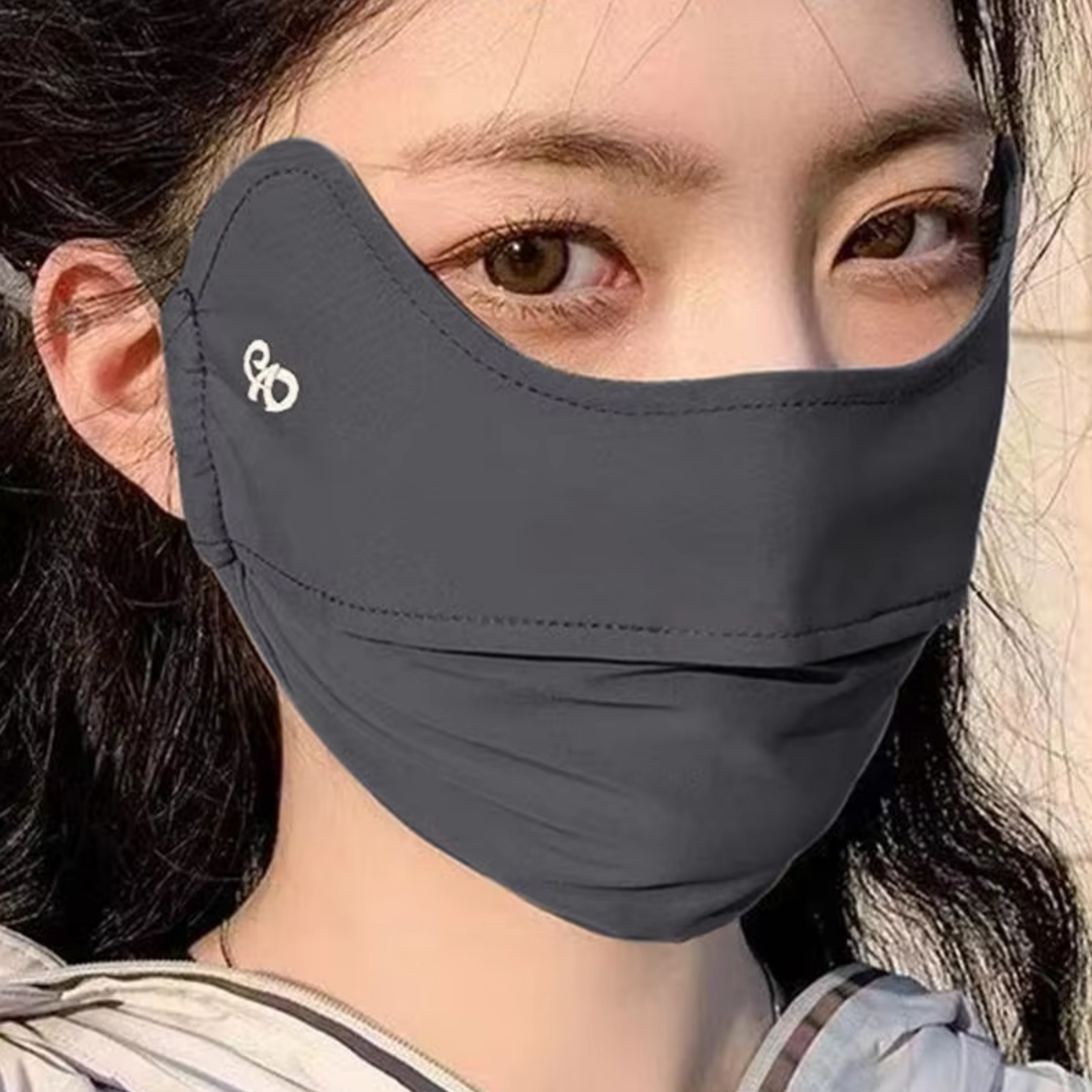 Ice Silk UV Protection Face Mask Sun Scarf Summer Breathable Face Cover For Golf Outdoor 0