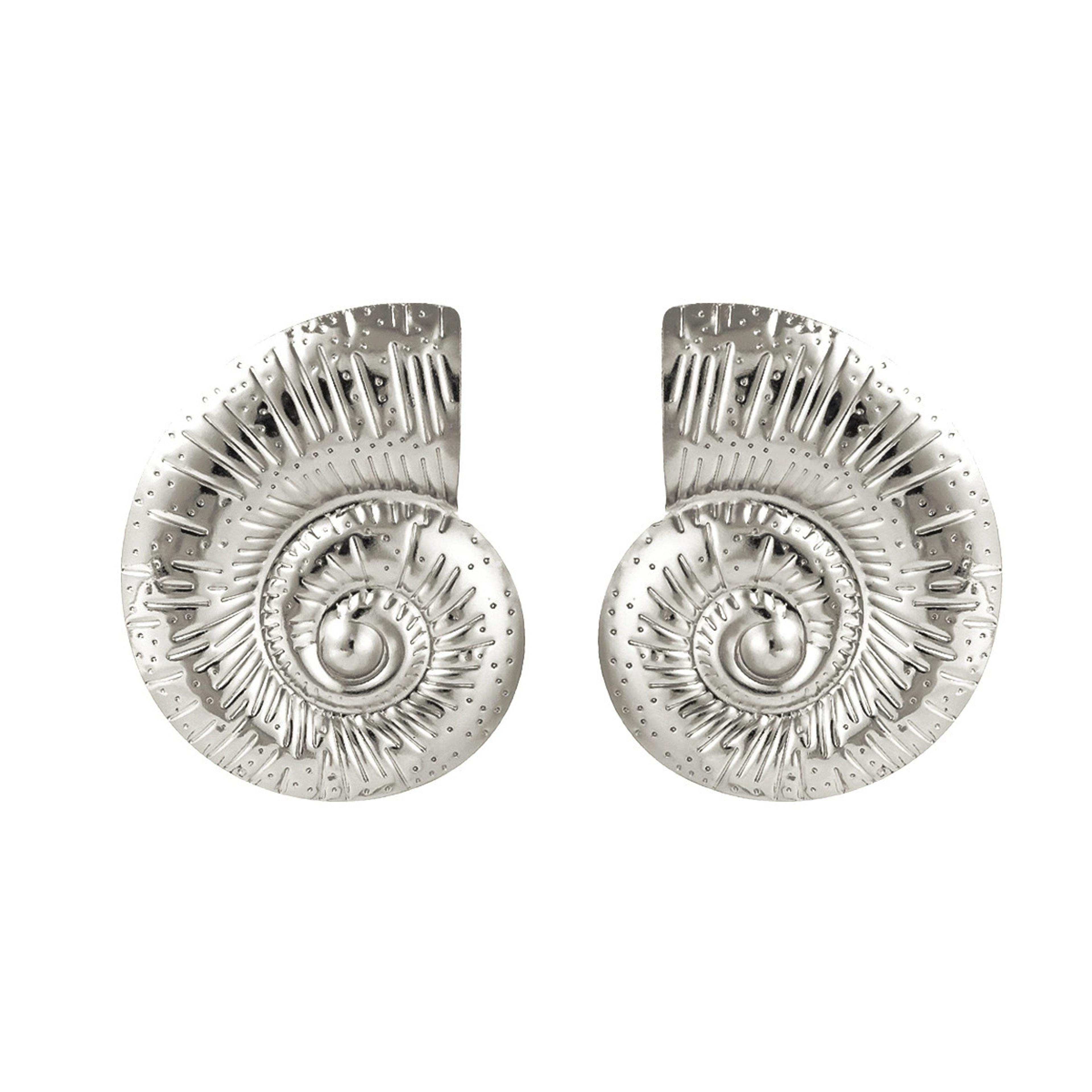 Ocean Conch Shell Stud Earrings For Women Boho Beach Party Summer Jewelry 4