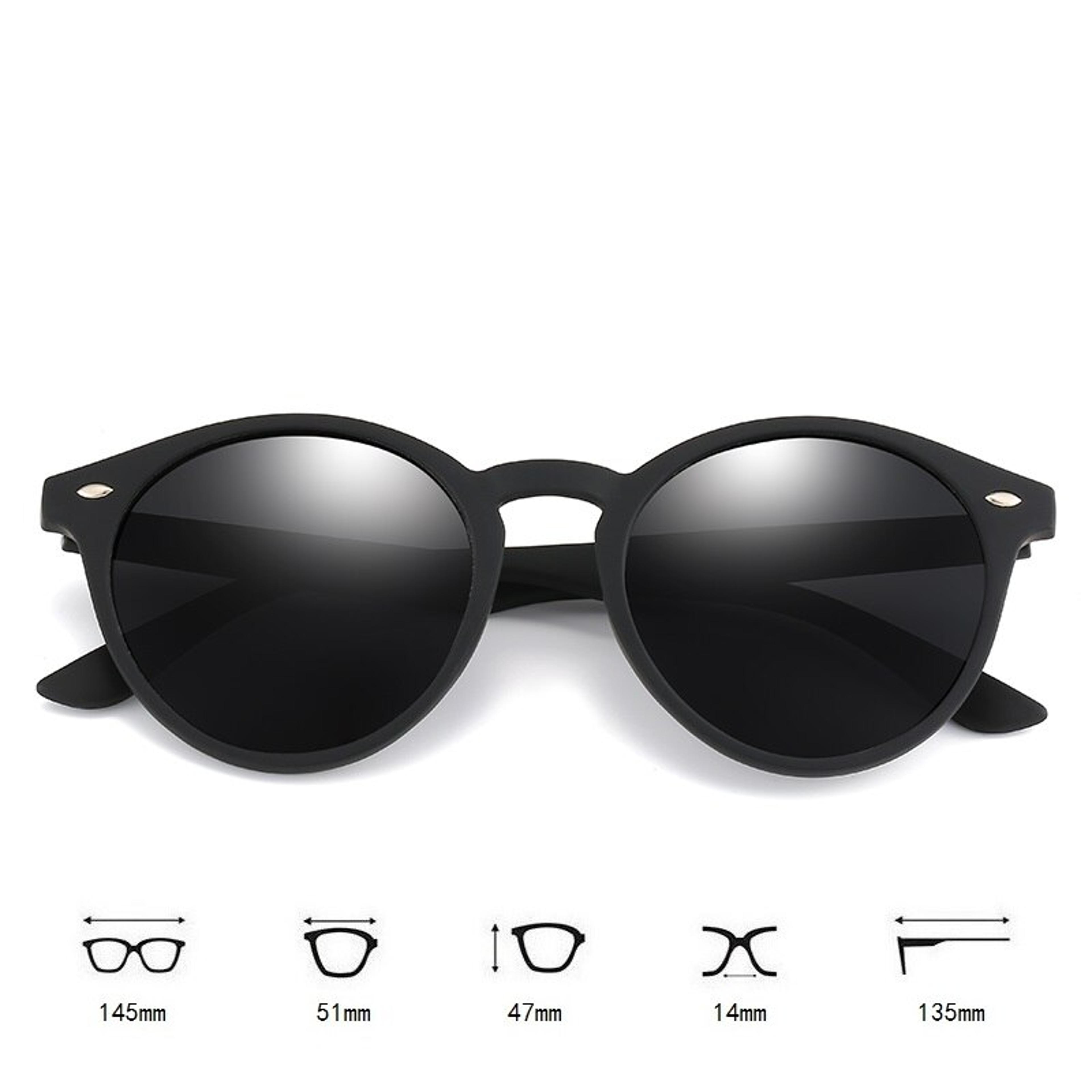 Vintage Round Sunglasses For Men  Women Classic Retro Driving Eyewear 5