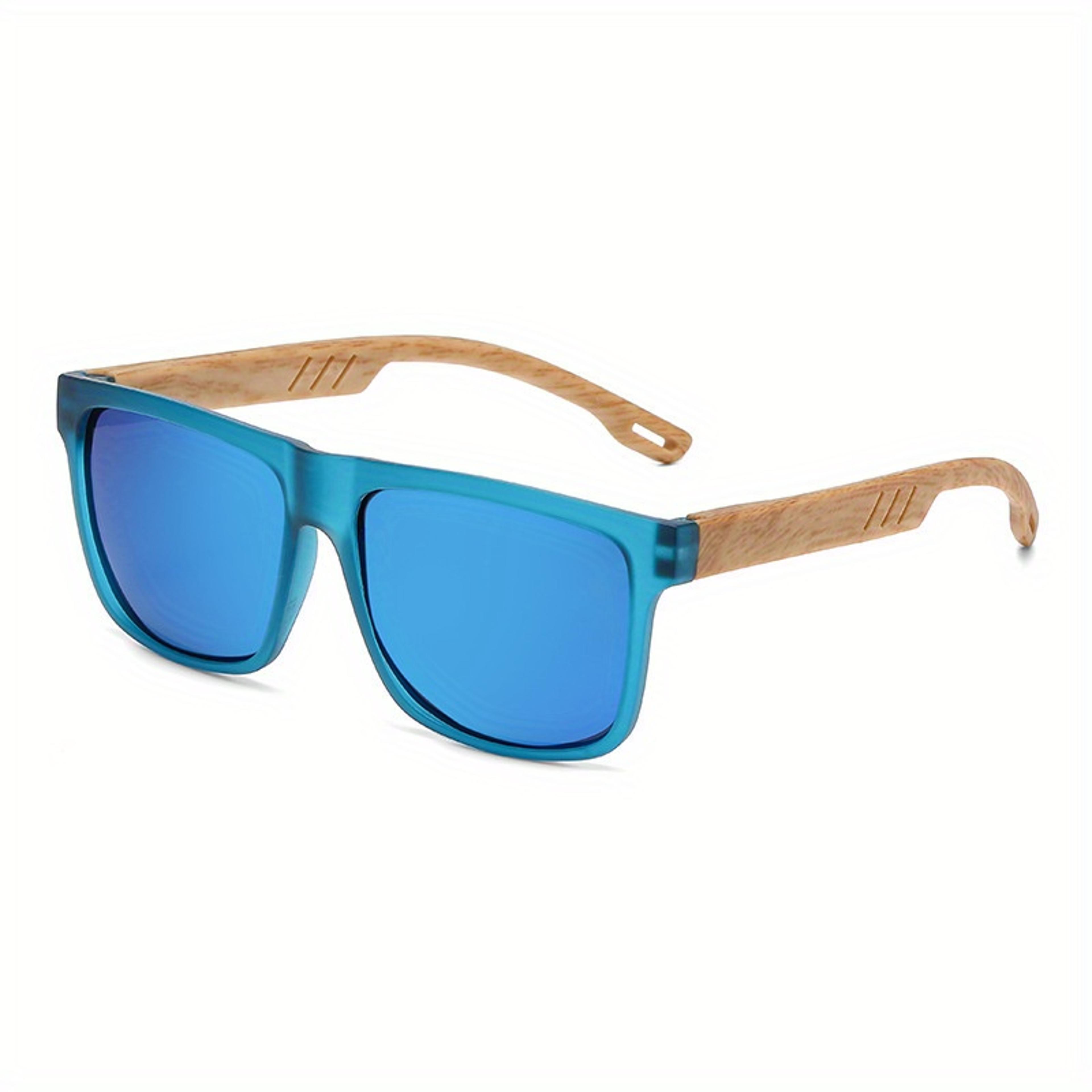 Retro Walnut Polarized Sunglasses For Men  Women Ultra Lightweight Square Driving Eyewear 7