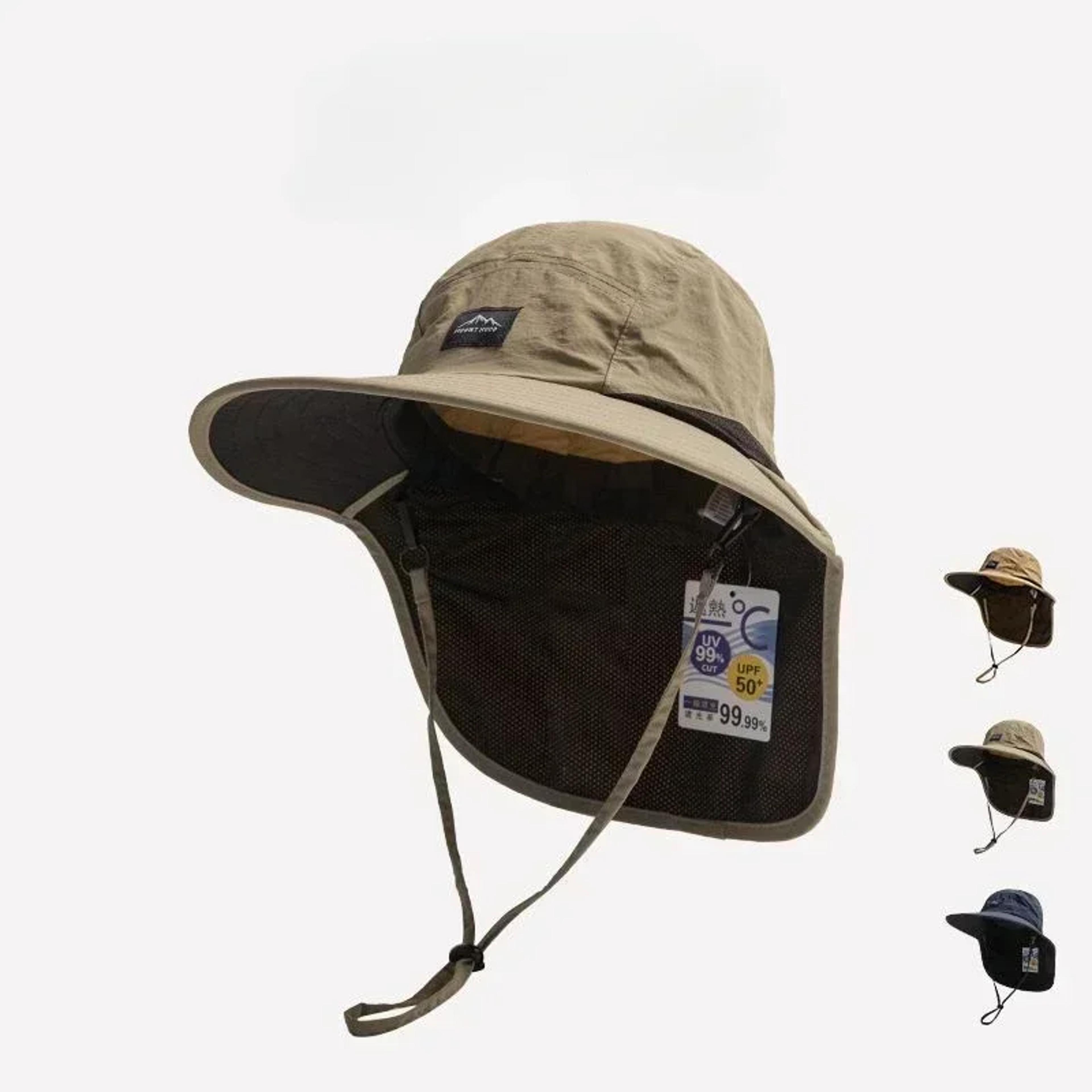Quick Dry Wide Brim Sun Hat With Neck Flap For Fishing Hiking  Outdoor Adventure 1