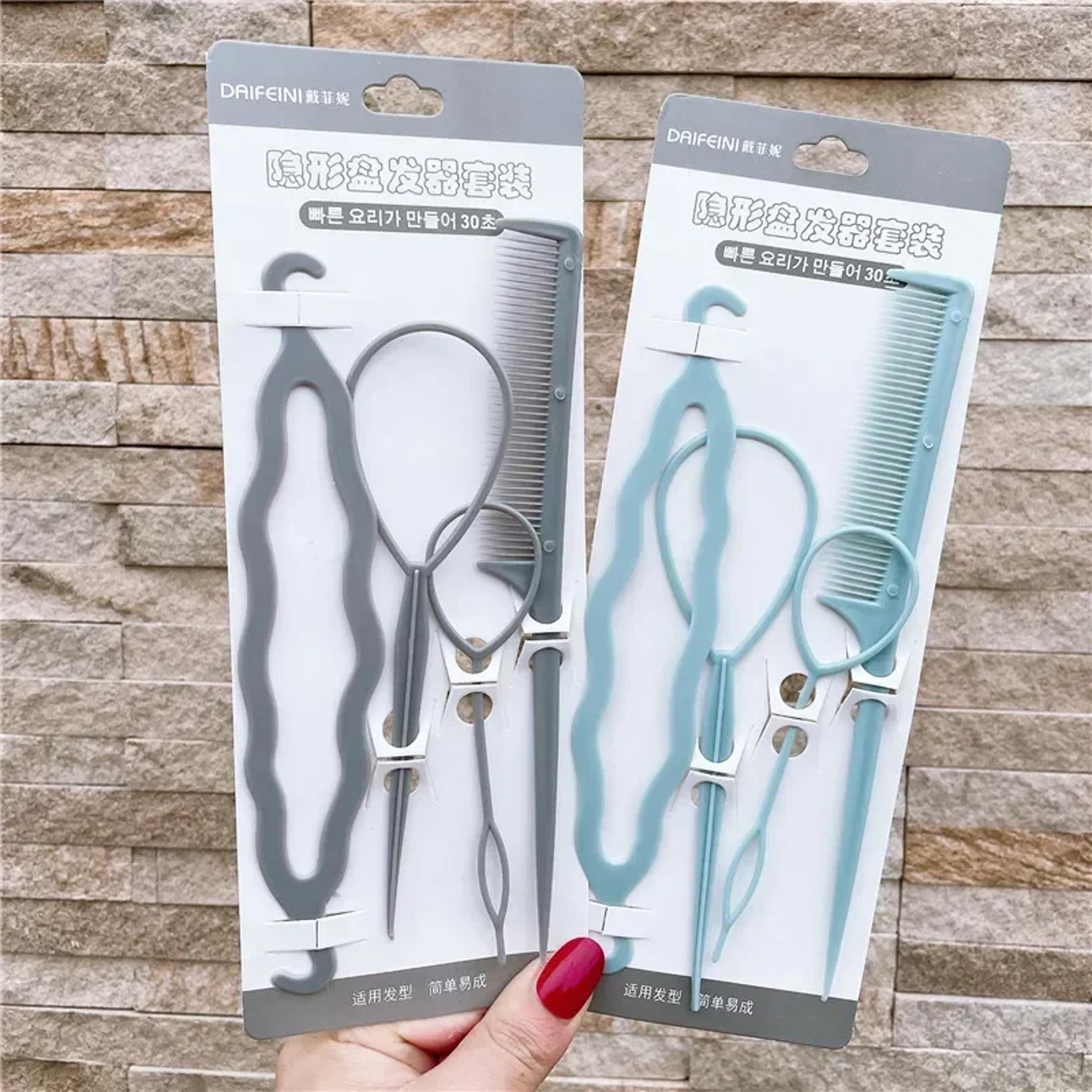 Magic Hair Braiding Tool  Hair Bun Maker Styling Kit For Easy DIY Hairstyles 2