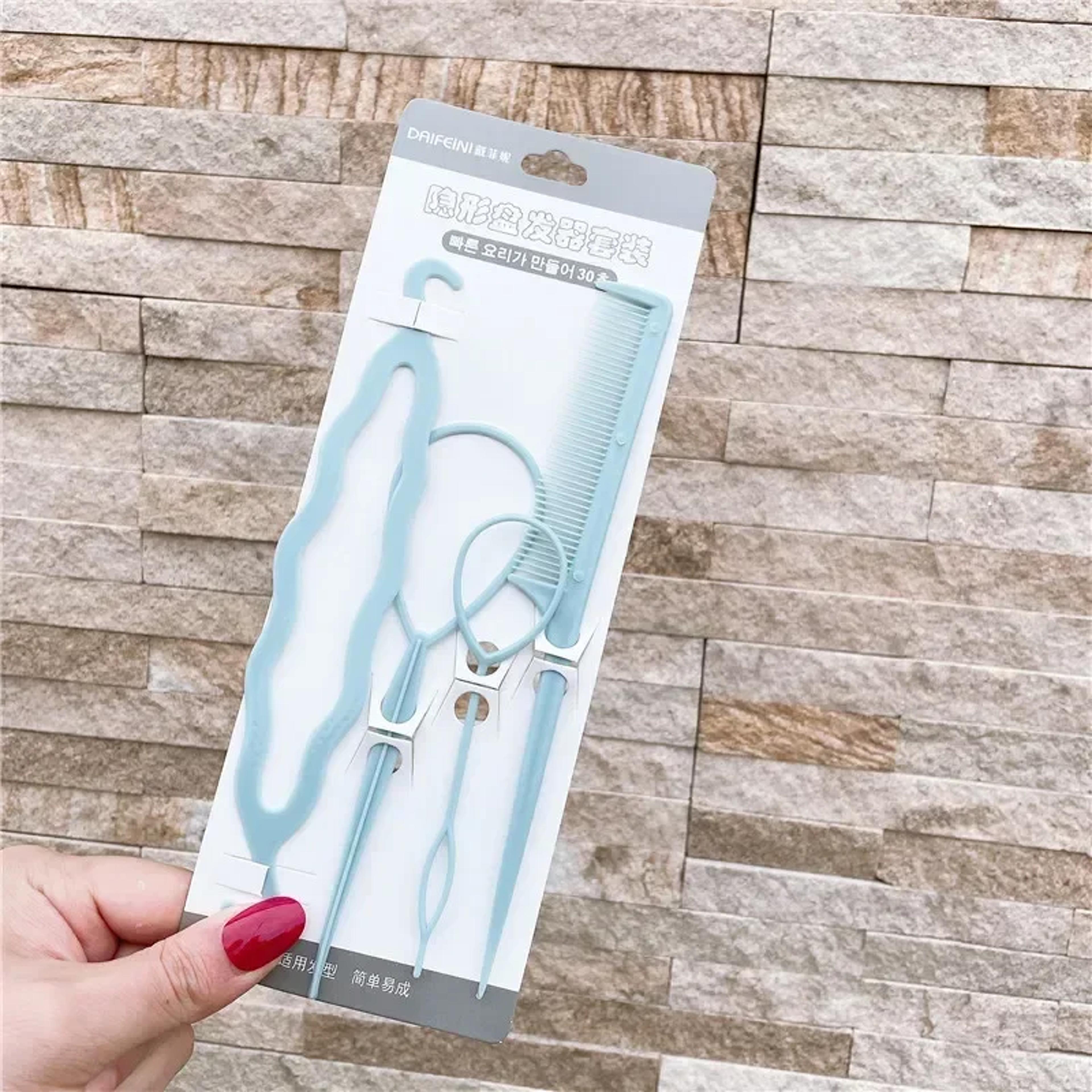 Magic Hair Braiding Tool  Hair Bun Maker Styling Kit For Easy DIY Hairstyles 8