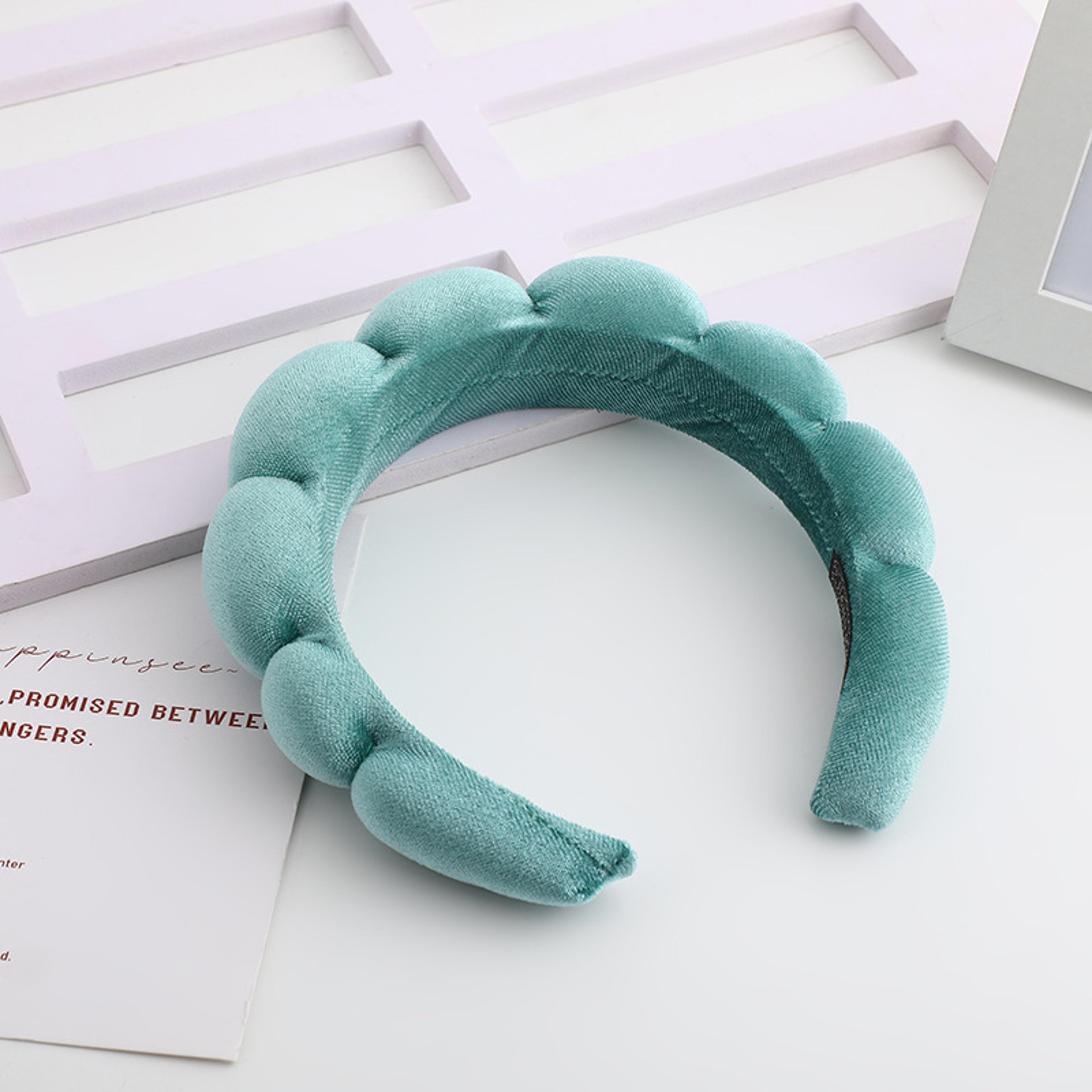 Soft Terry Spa Headband For Women Puffy Makeup Headband For Skincare Face Wash  Yoga 7