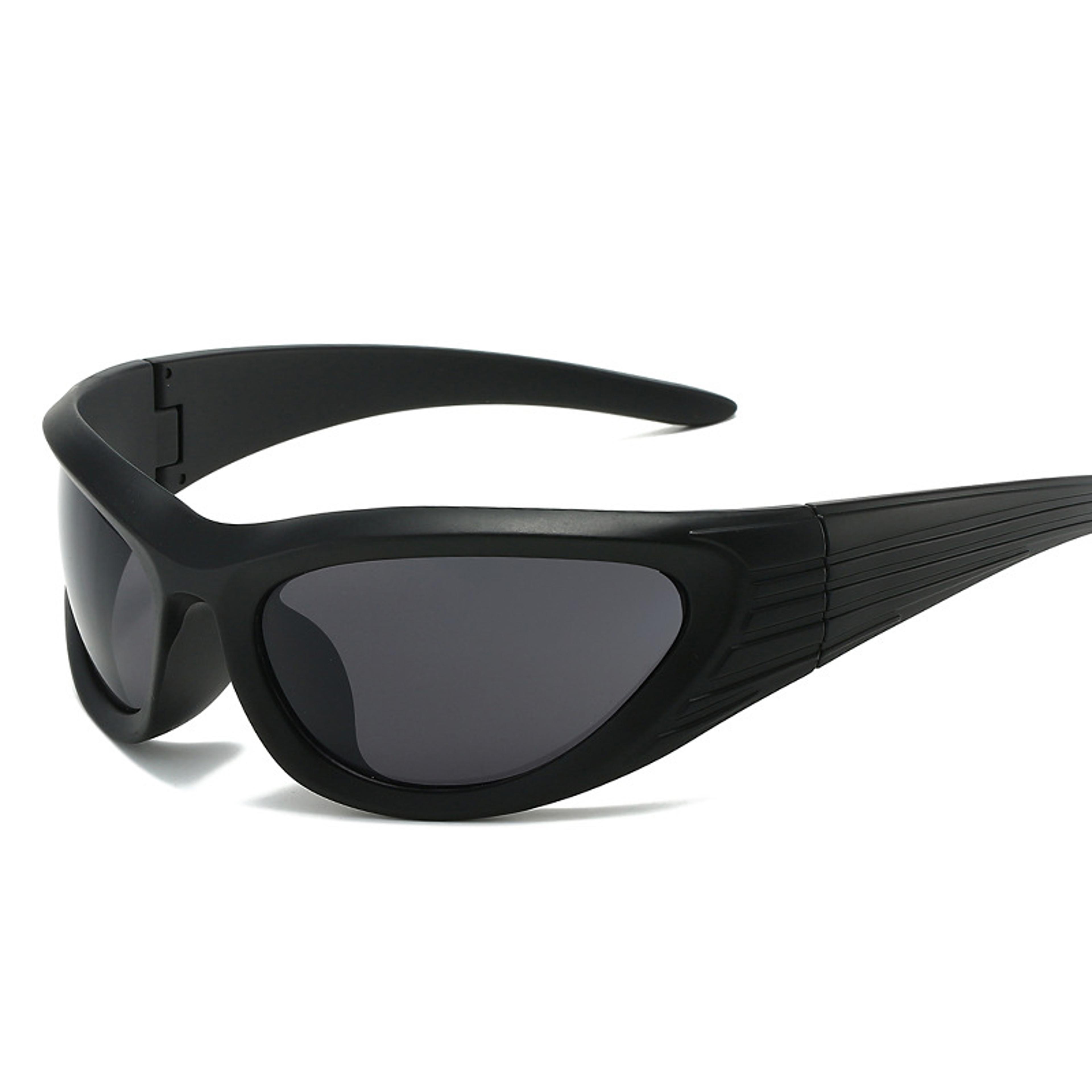 Retro Sunglasses For Women  Men Trendy Oval Sunglasses With Mirror Lens Punk Eyewear 4