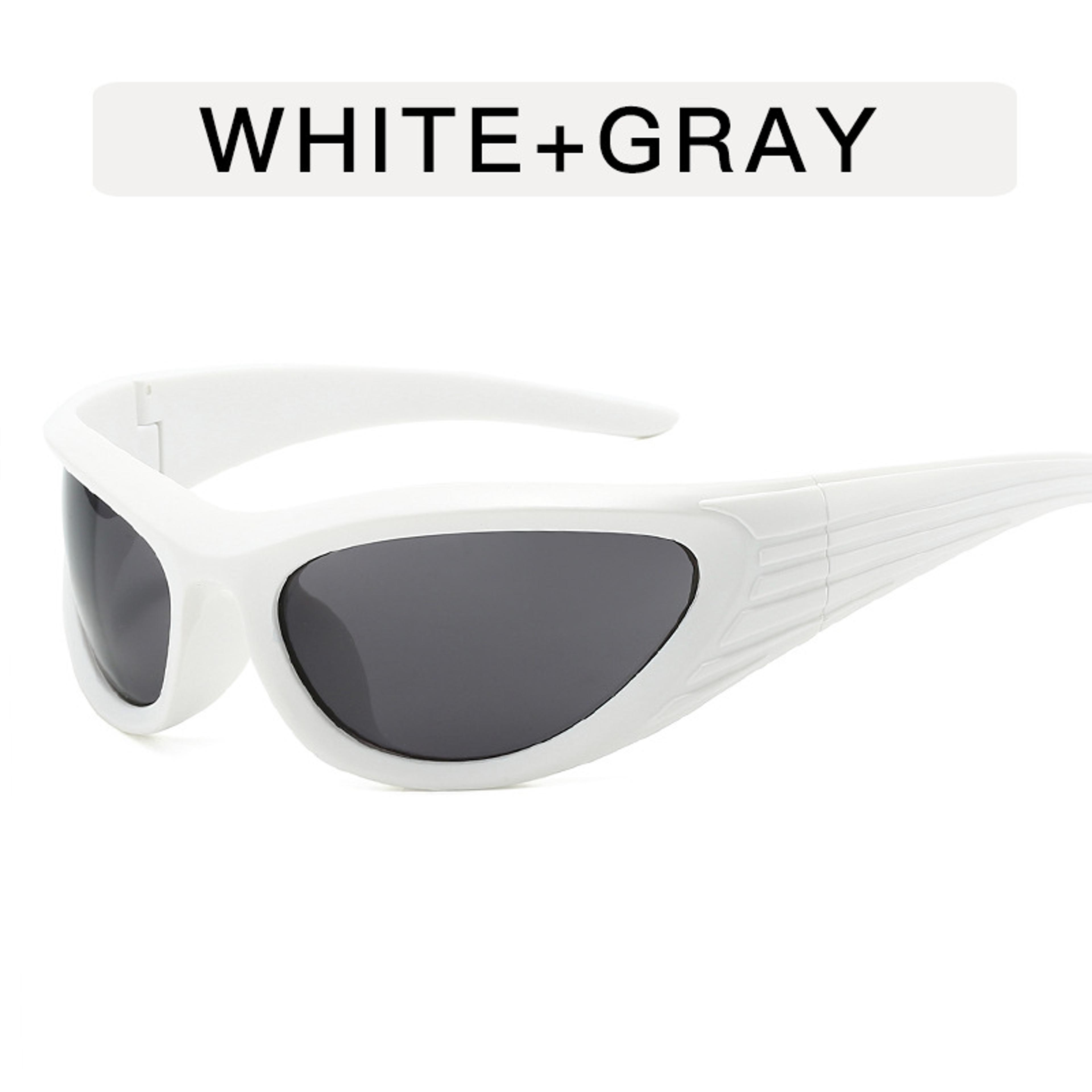 Retro Sunglasses For Women  Men Trendy Oval Sunglasses With Mirror Lens Punk Eyewear 11