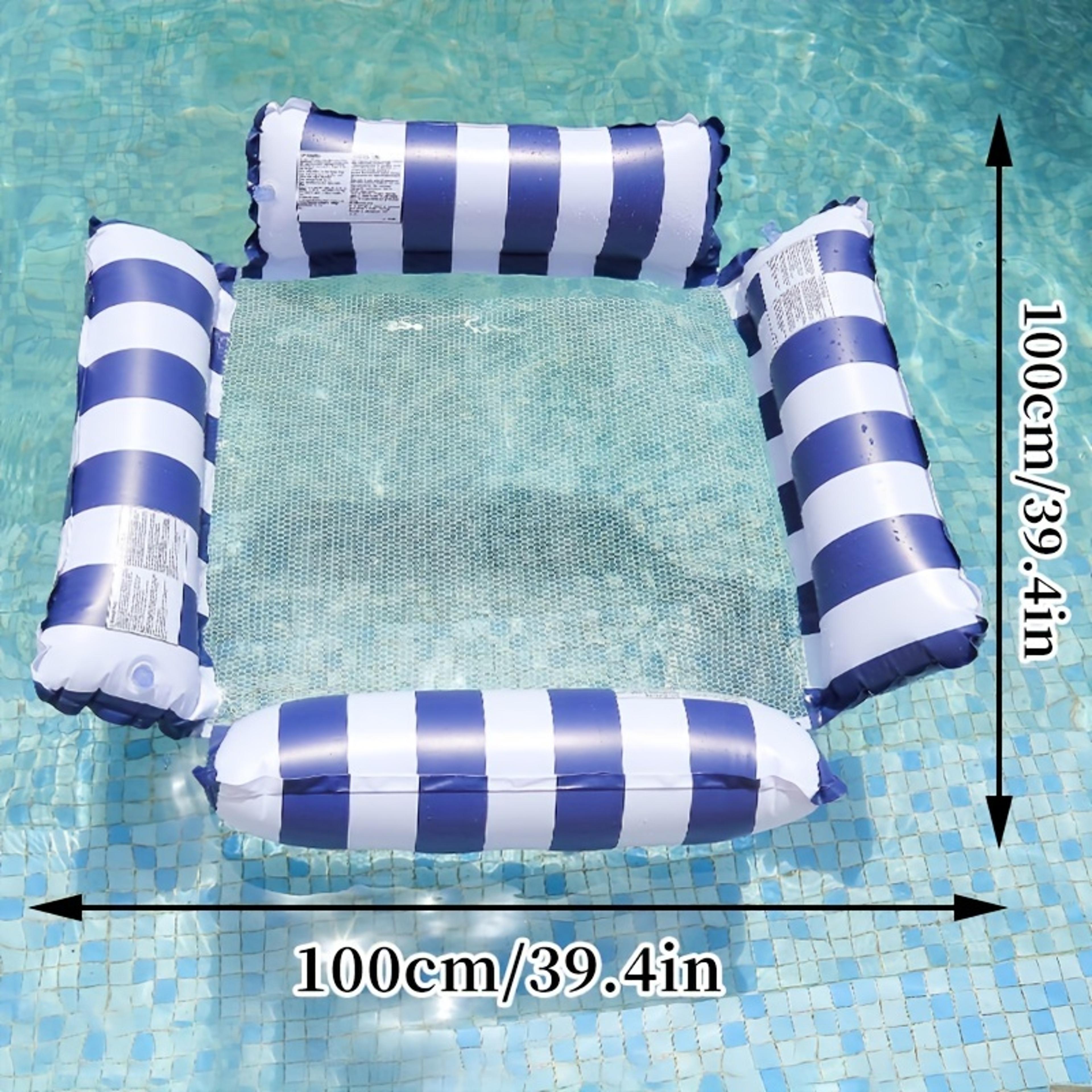 Tube Pool Hammock Float Inflatable Water Lounge For Pool Beach  Lake Relaxation 3