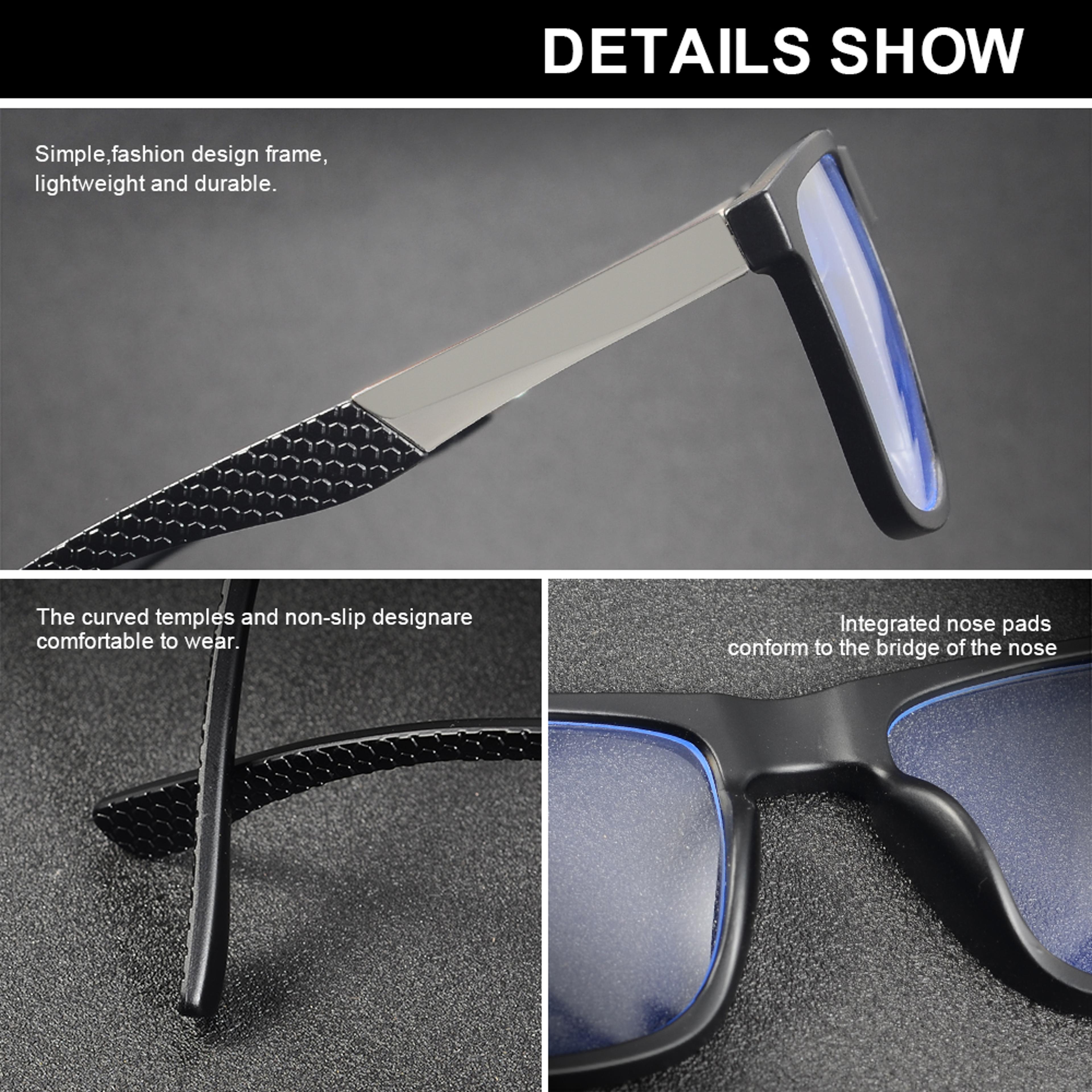 Photochromic Sunglasses With UV Protection  Blue Light Blocking For Driving And Outdoor Wear 5