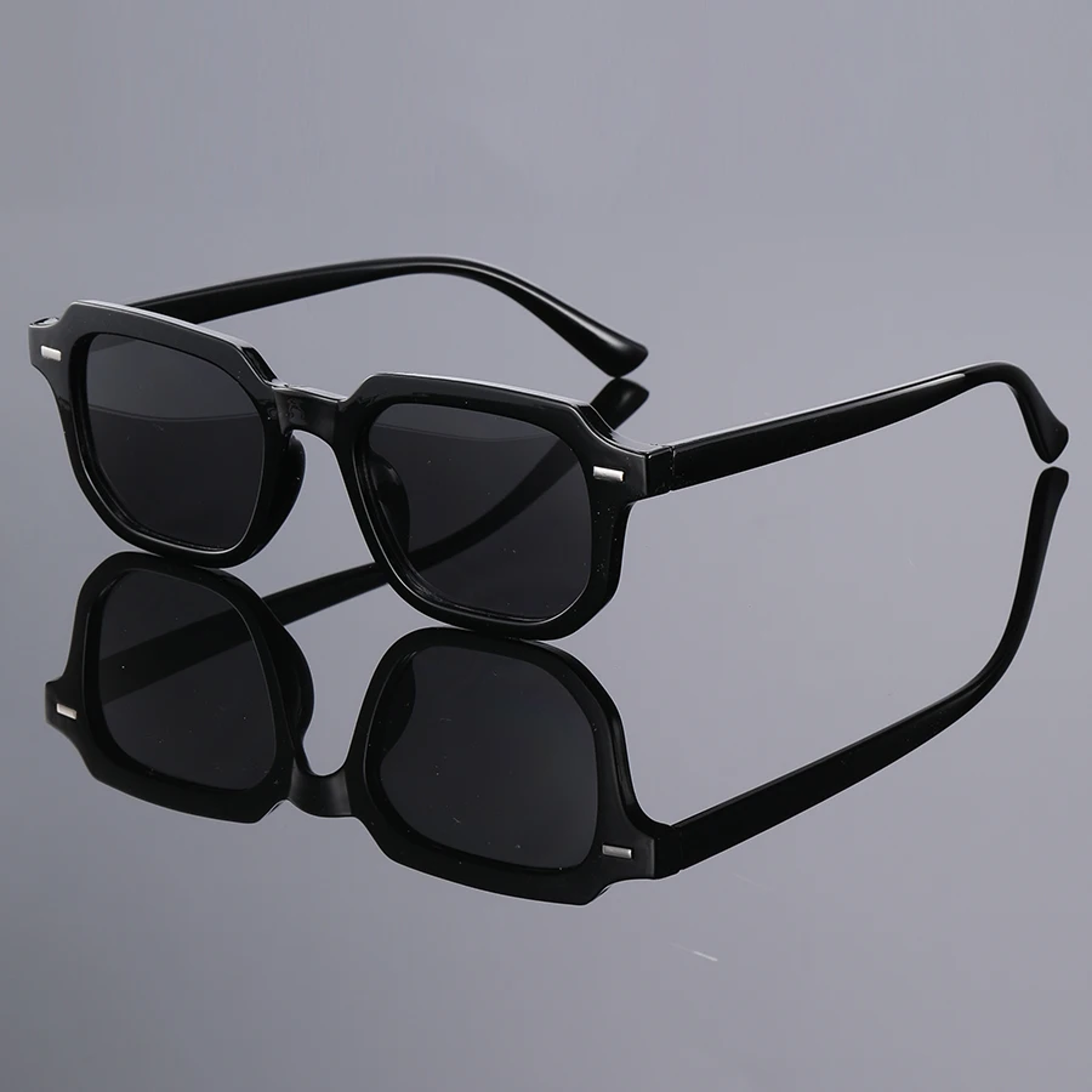 retro men's sunglasses retro rectangular sunglasses for driving, travel & everyday style