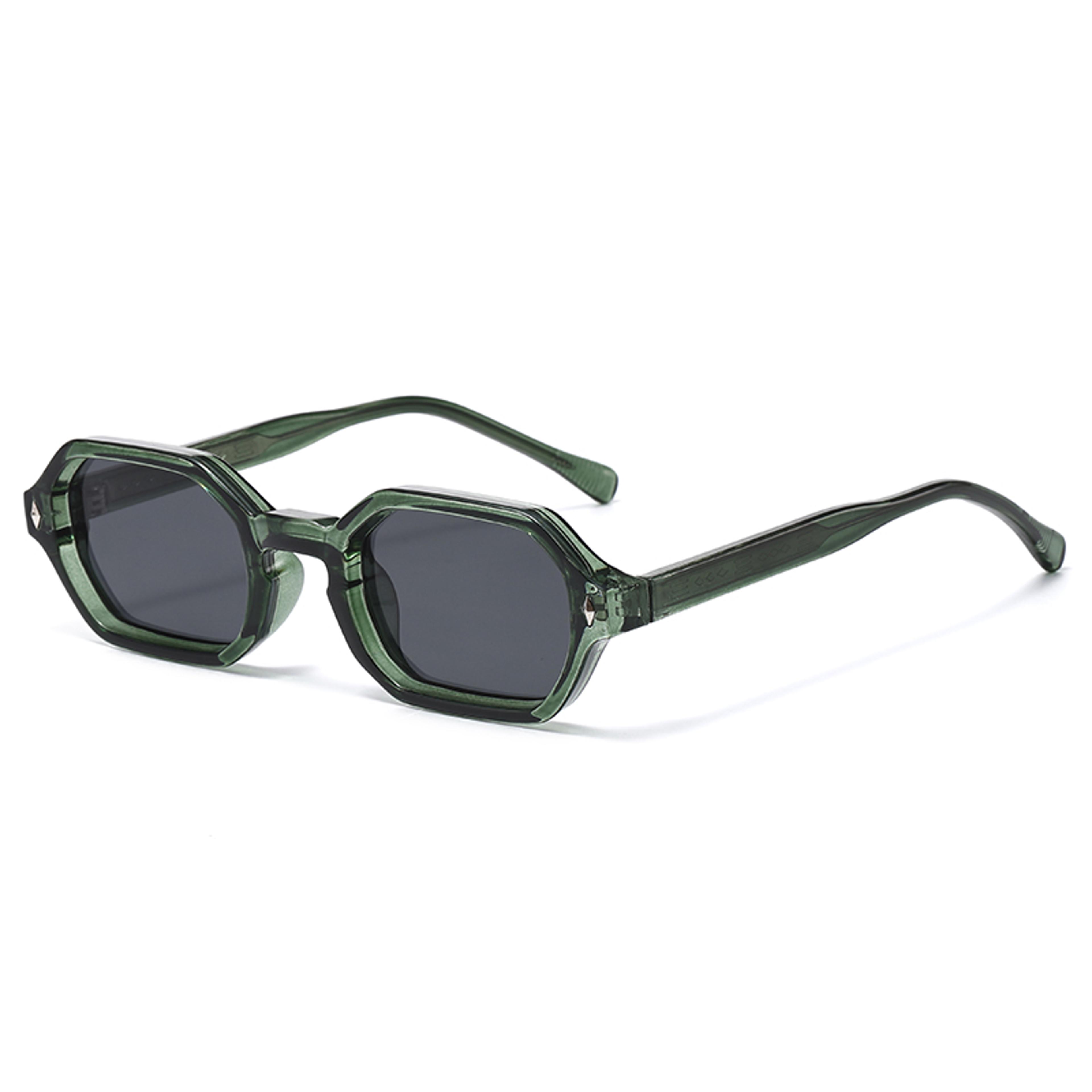 Retro Square UV Sunglasses With Thick Frame Designer Style For Men  Women 10