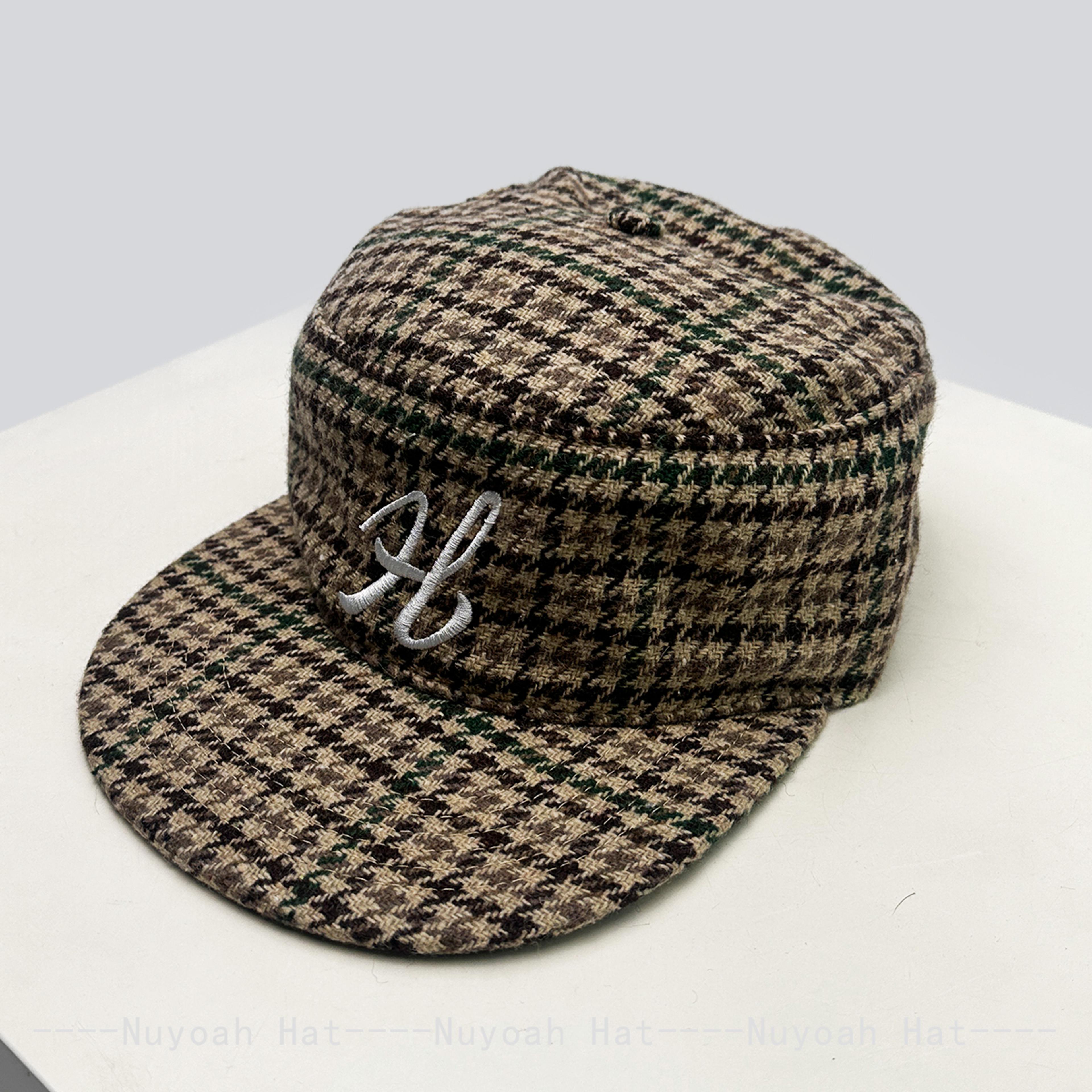 Retro Baseball Cap With Leopard Print  Letter Design Unisex Adjustable Fashion Peaked Hat 5