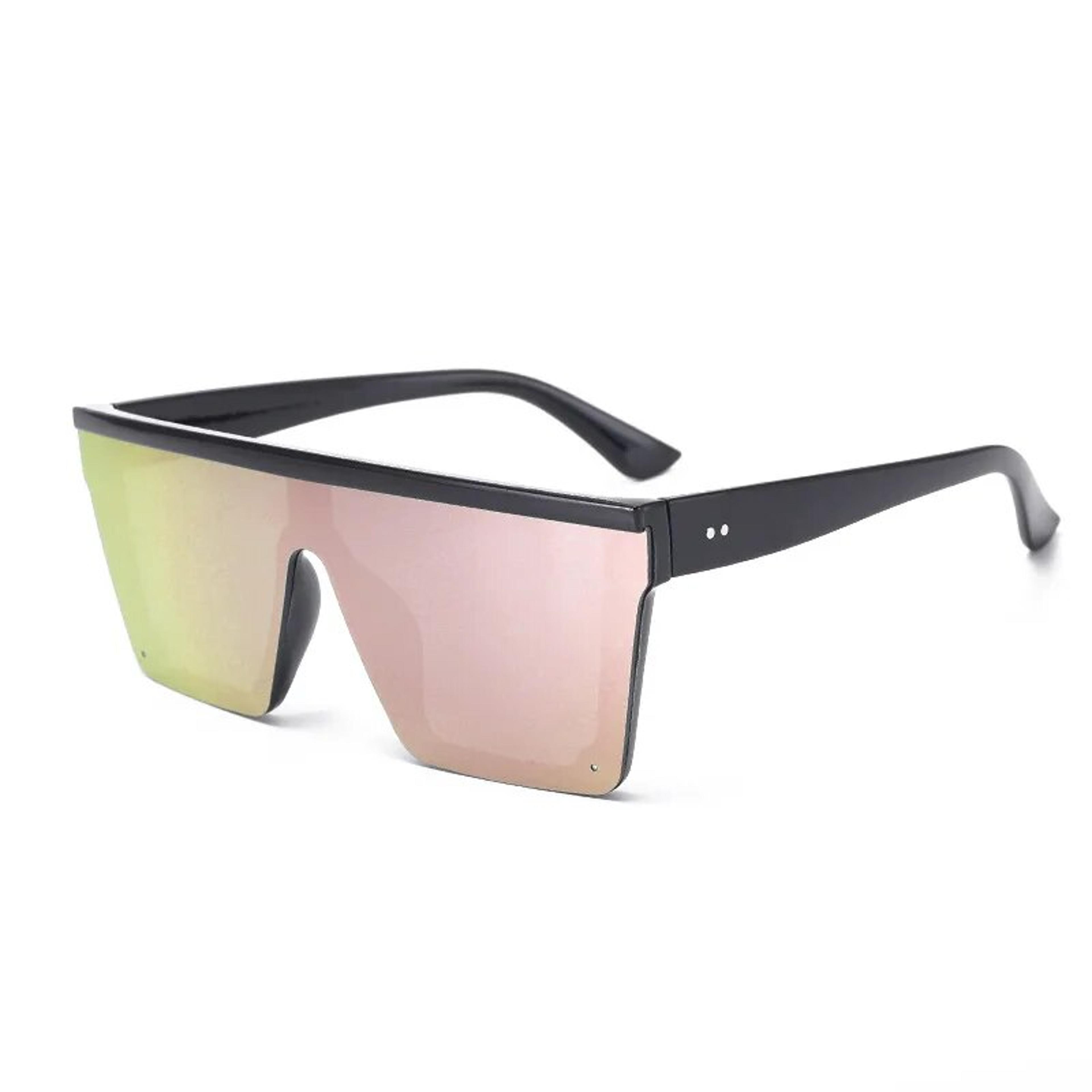 Oversized Square UV One Piece Sunglasses For Women Stylish Large Frame Shades 9