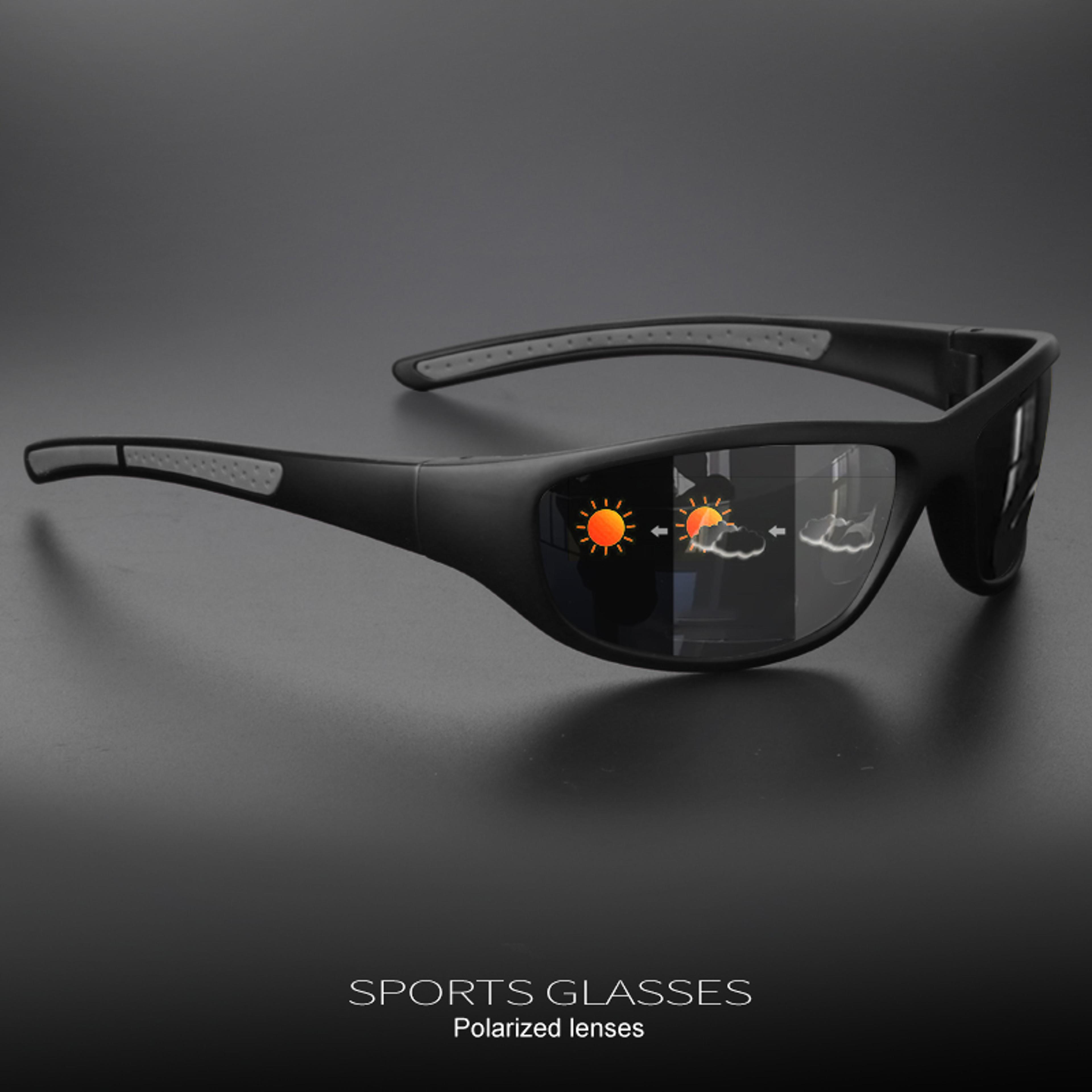 Polarized Sports Sunglasses For Men UV Protection Wrap Around Cycling  Fishing Eyewear 5