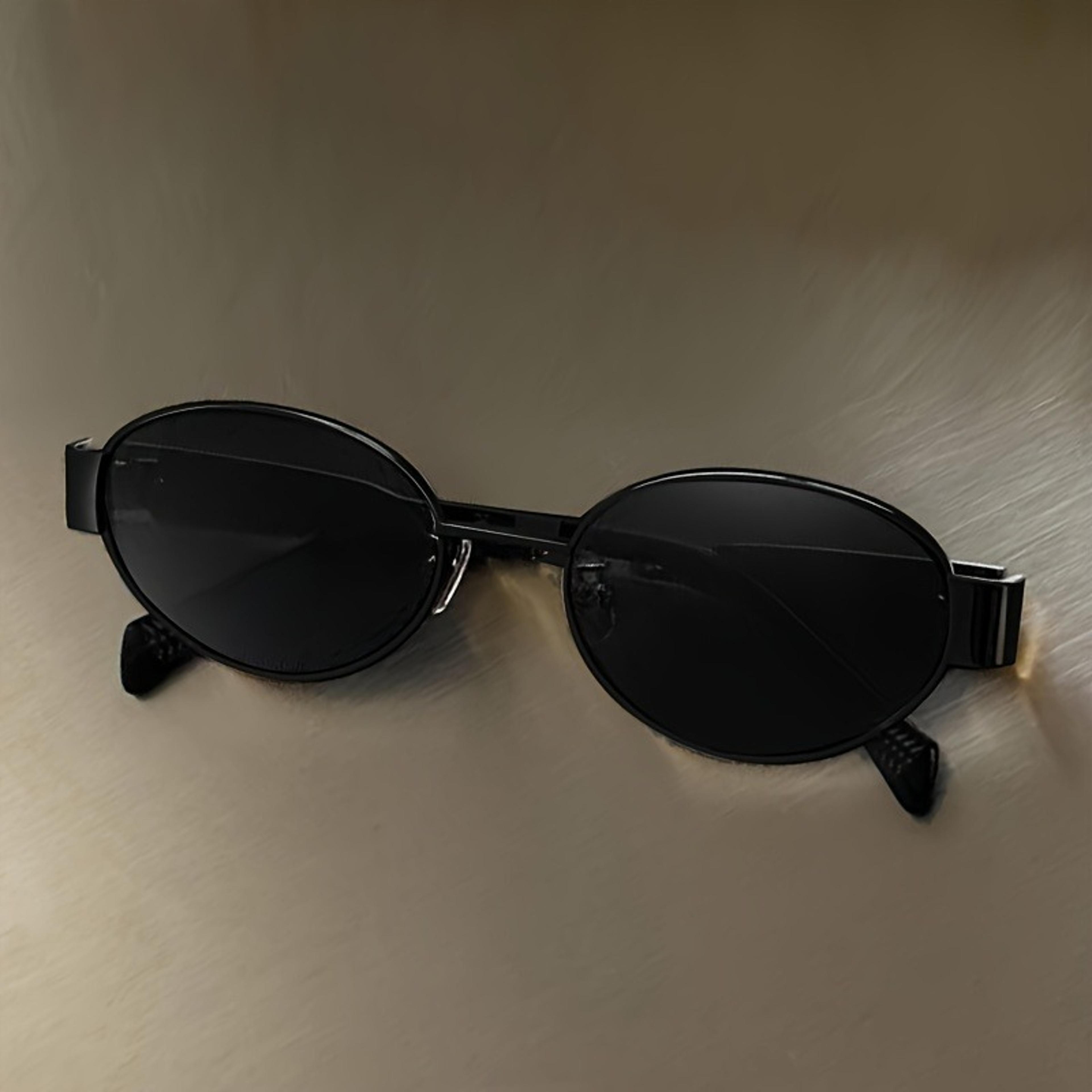 Vintage Oval Sunglasses For Women Classic Metal Frame Sunglasses With Designer Inspired Style 5