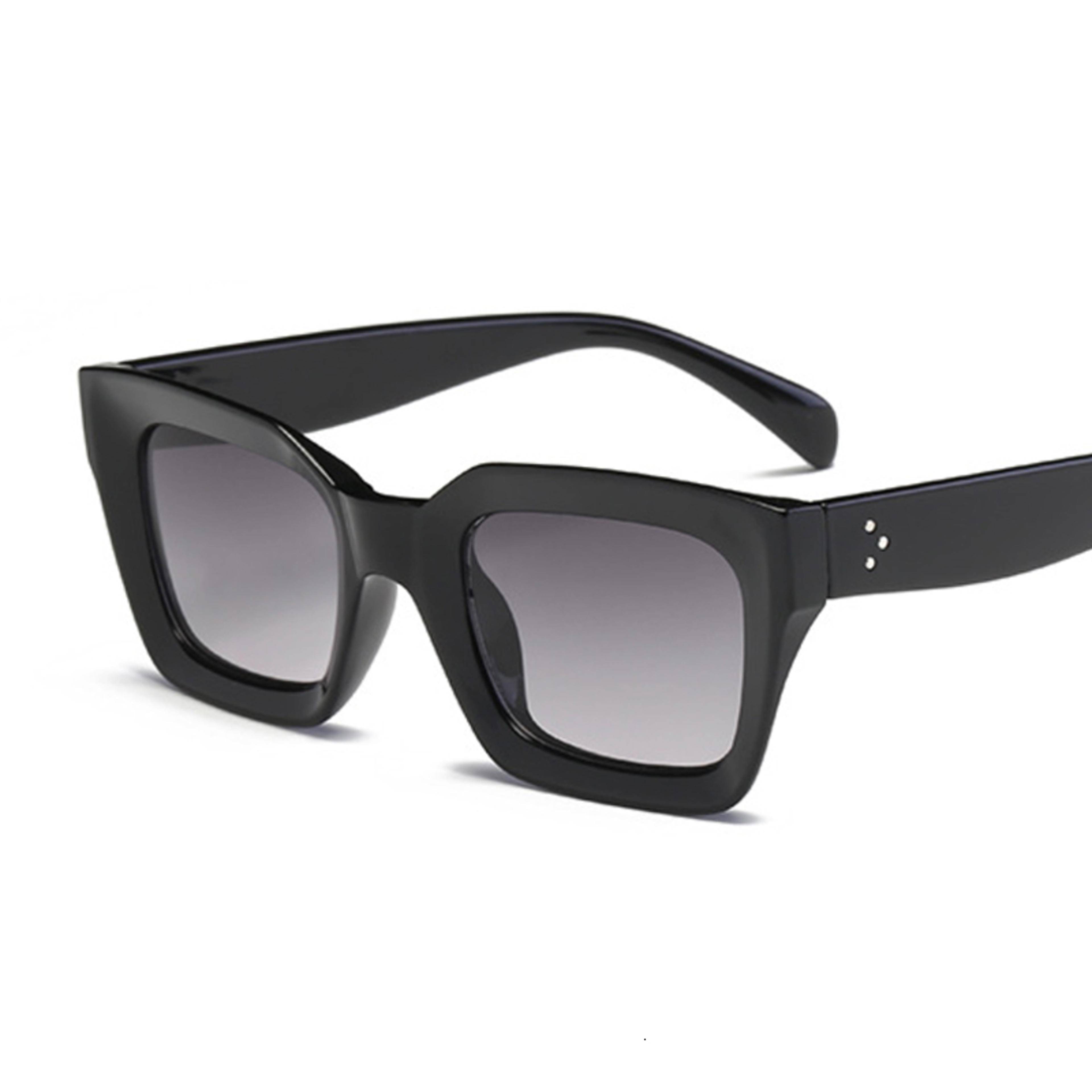 Luxury Oversized Sunglasses For Women Vintage Square Sunglasses With UV Protection 1