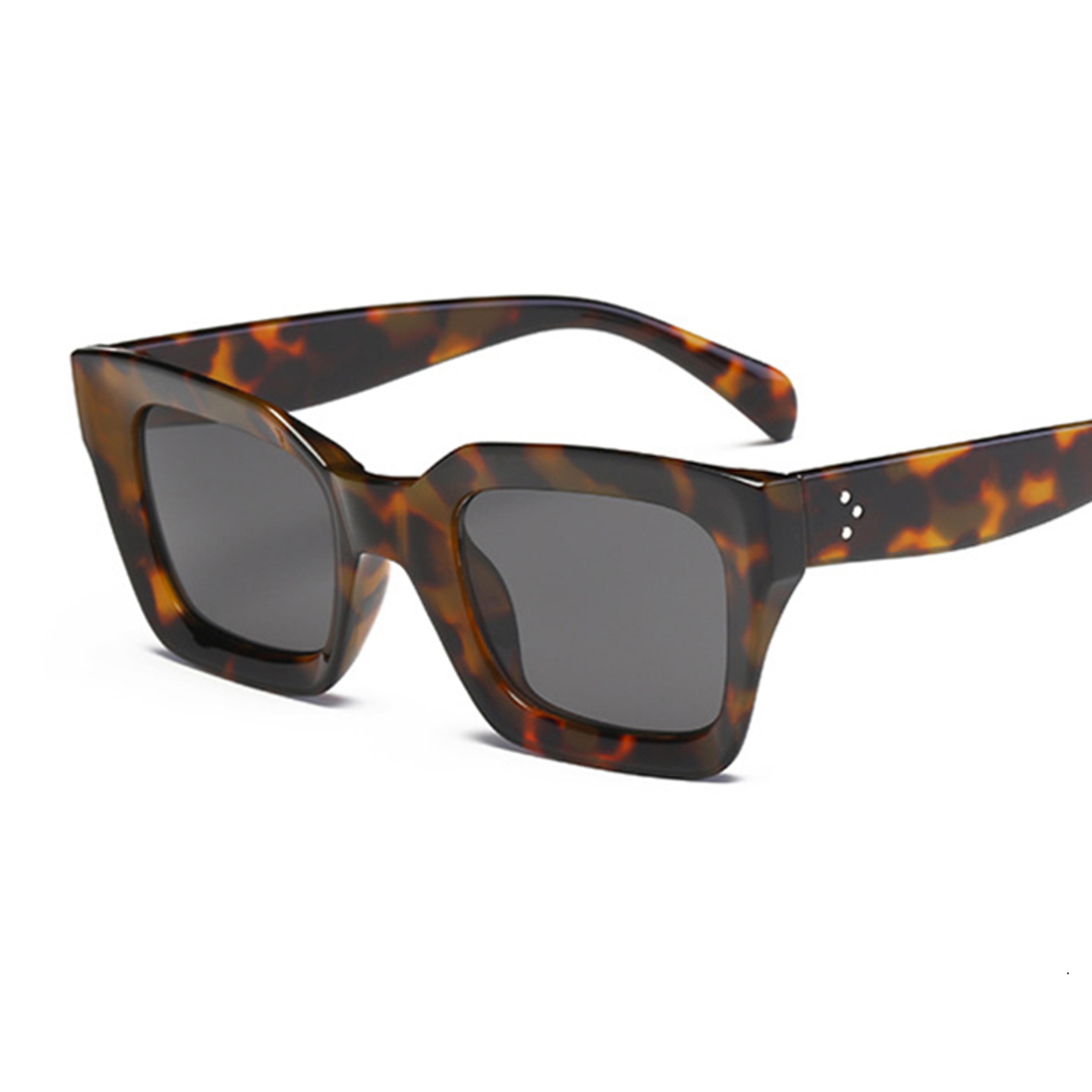 Luxury Oversized Sunglasses For Women Vintage Square Sunglasses With UV Protection 6