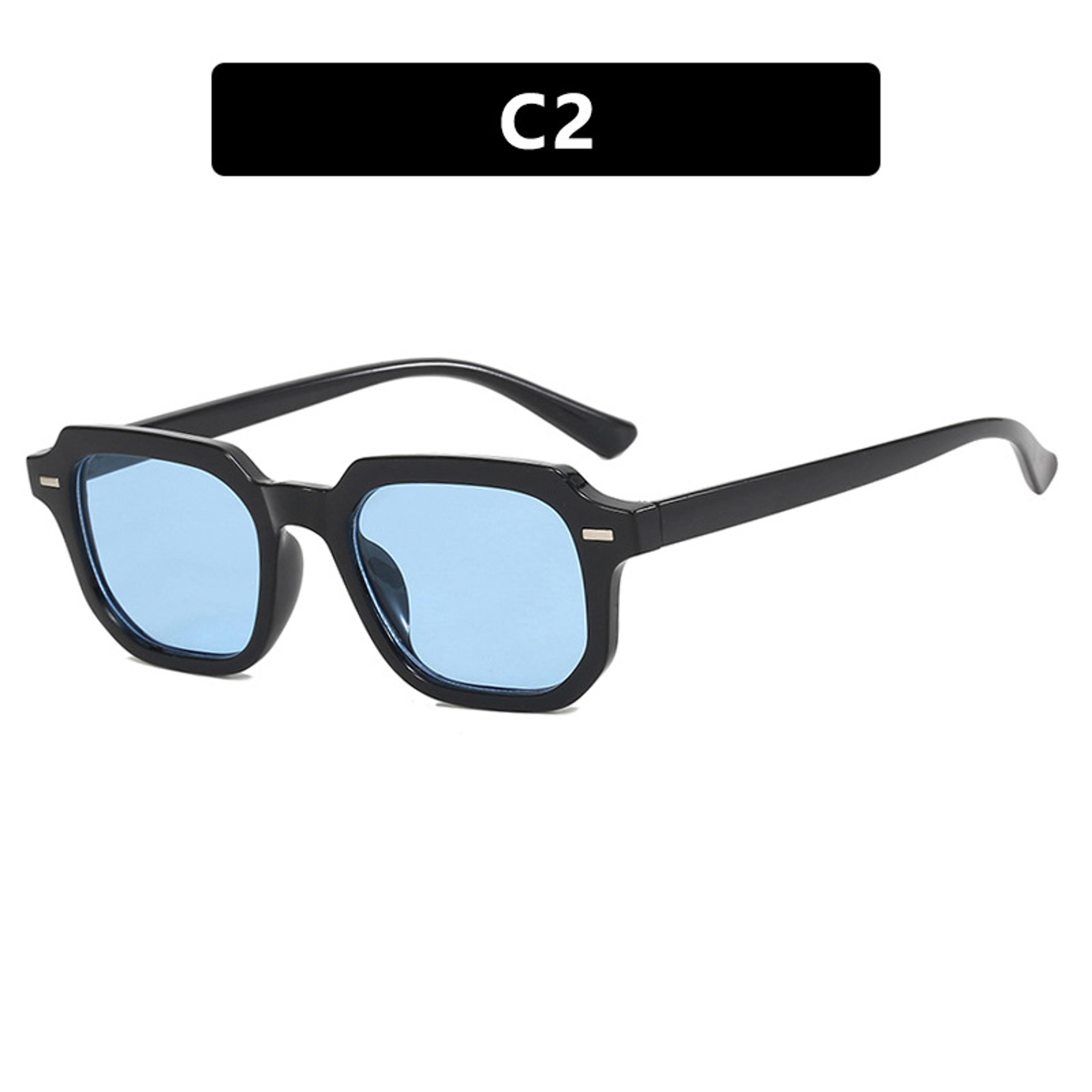 Vintage Square Sunglasses For Women Retro Gradient Designer Fashion Eyewear 7