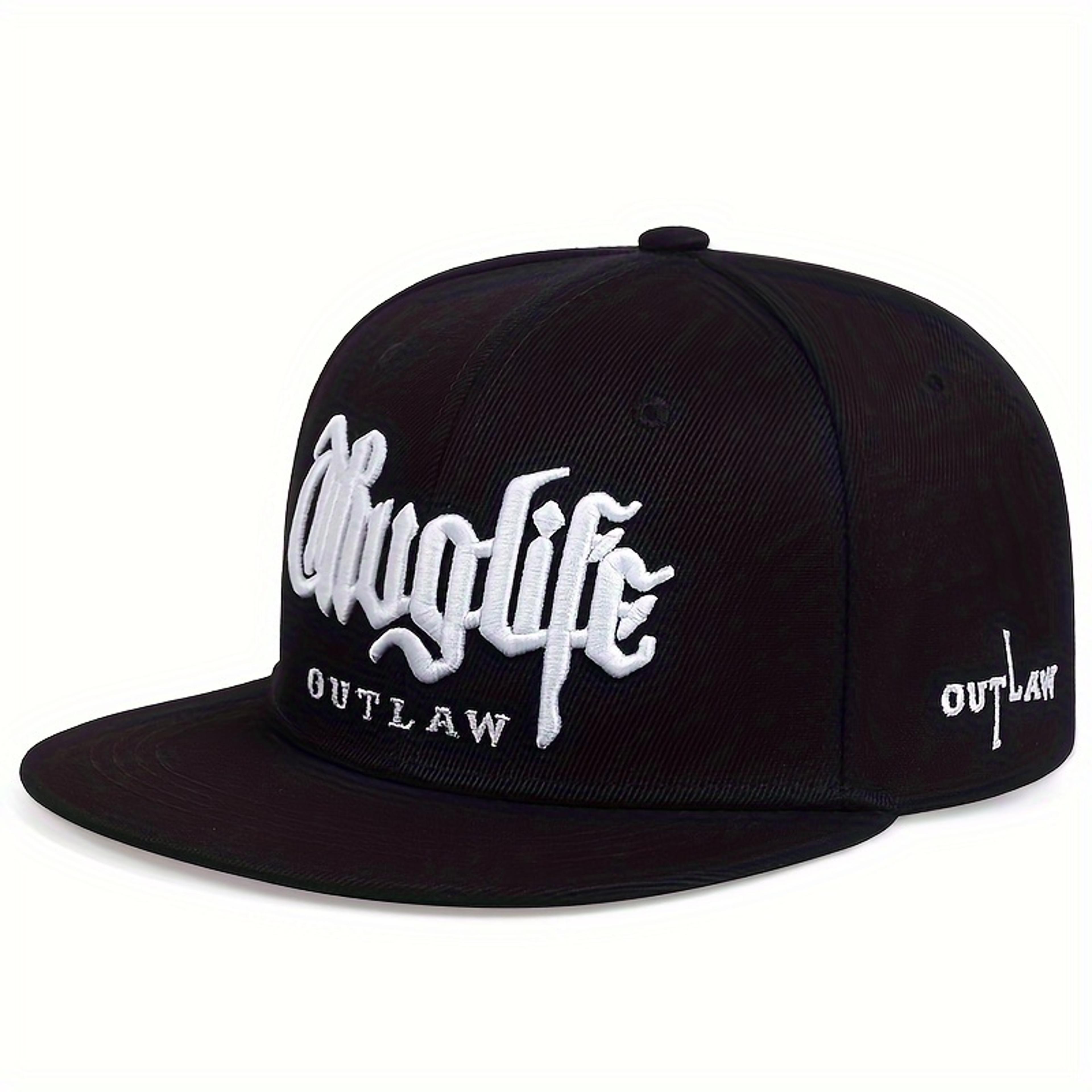 Thug Life Snapback Cap Embroidered Baseball Cap For Men  Women 8