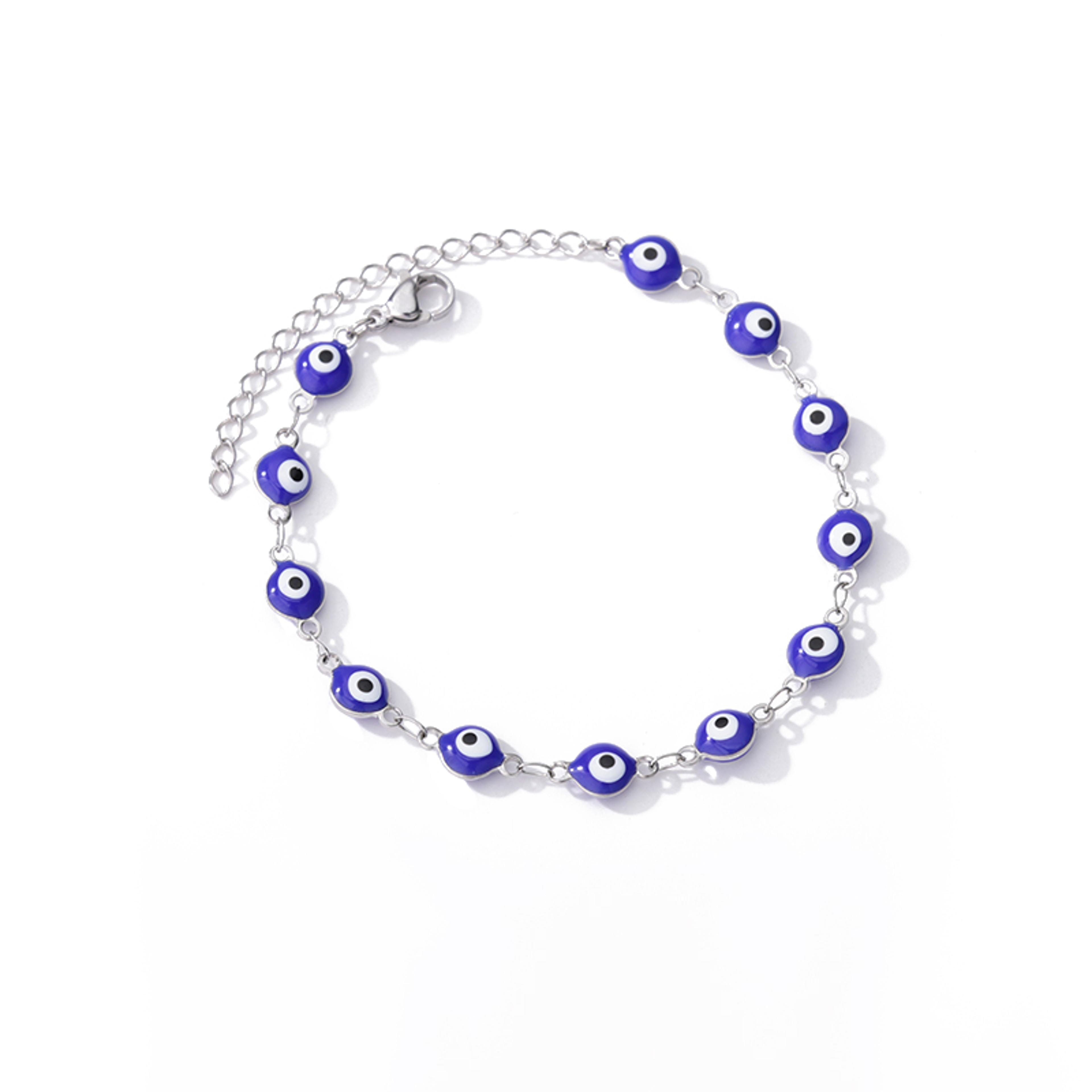 Vintage Sunflower Bracelet  Boho Anklet Stainless Steel Chain For Women  Men 8
