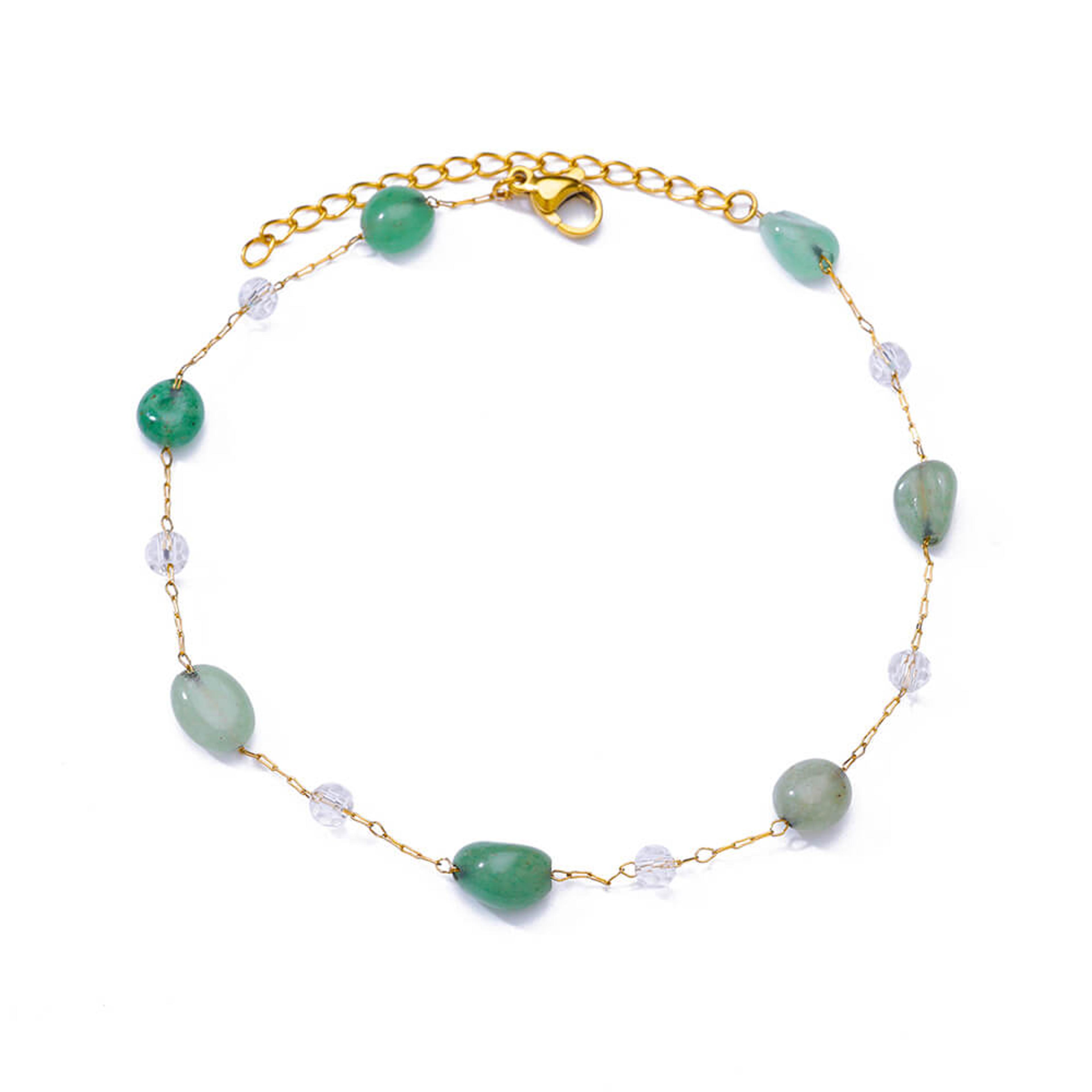 Vintage Sunflower Bracelet  Boho Anklet Stainless Steel Chain For Women  Men 15