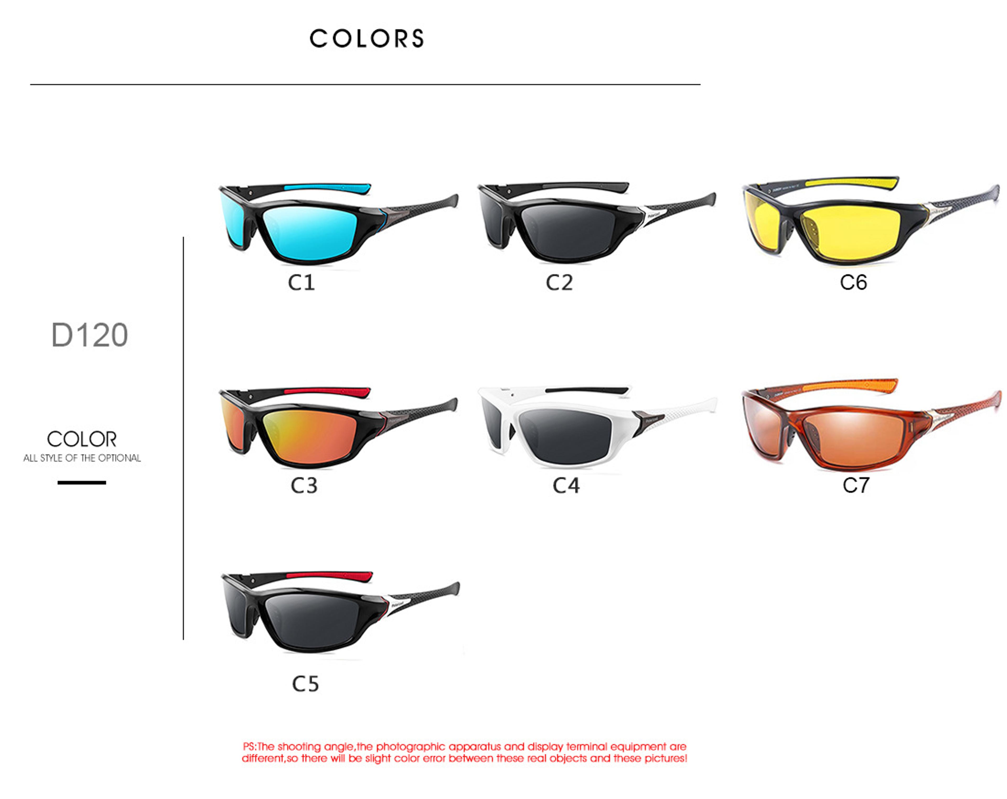 Classic Polarized Sunglasses Square Frame Driving Sunglasses For Men  Women 4