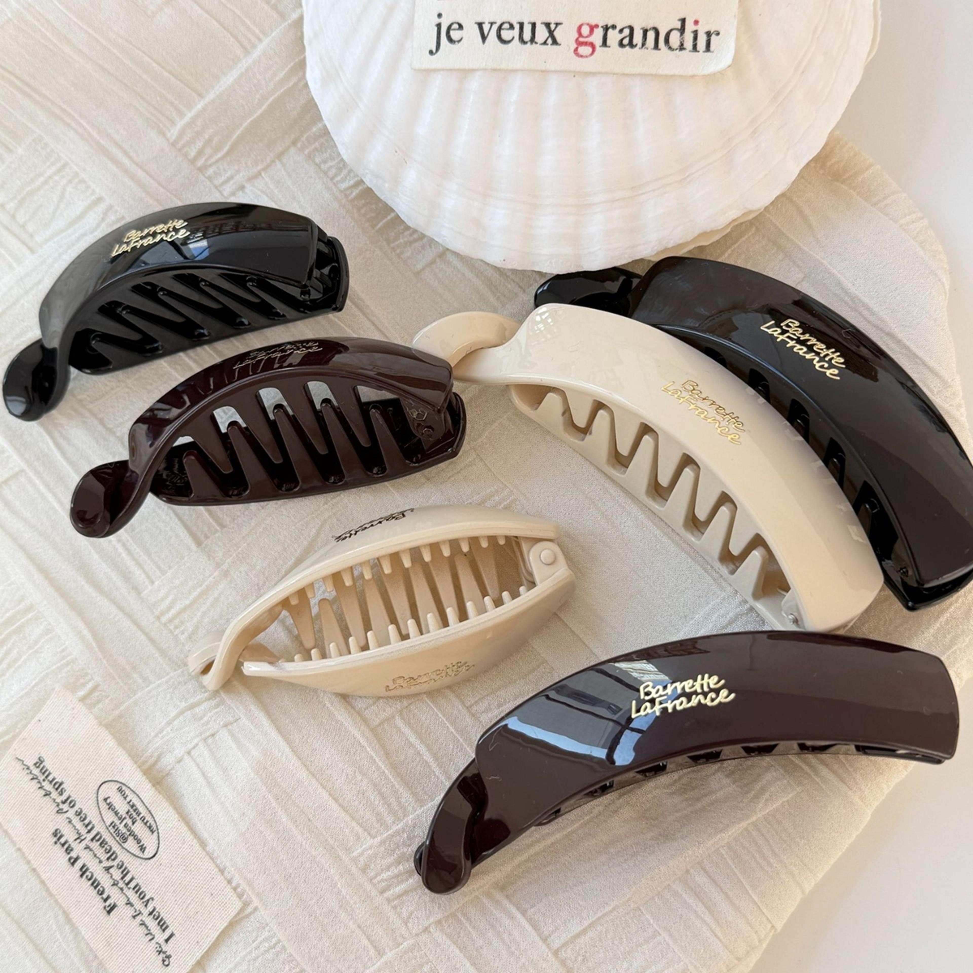 Elegant Banana Hair Clip French Barrette Strong Hold Hair Accessory For Women  Girls 3