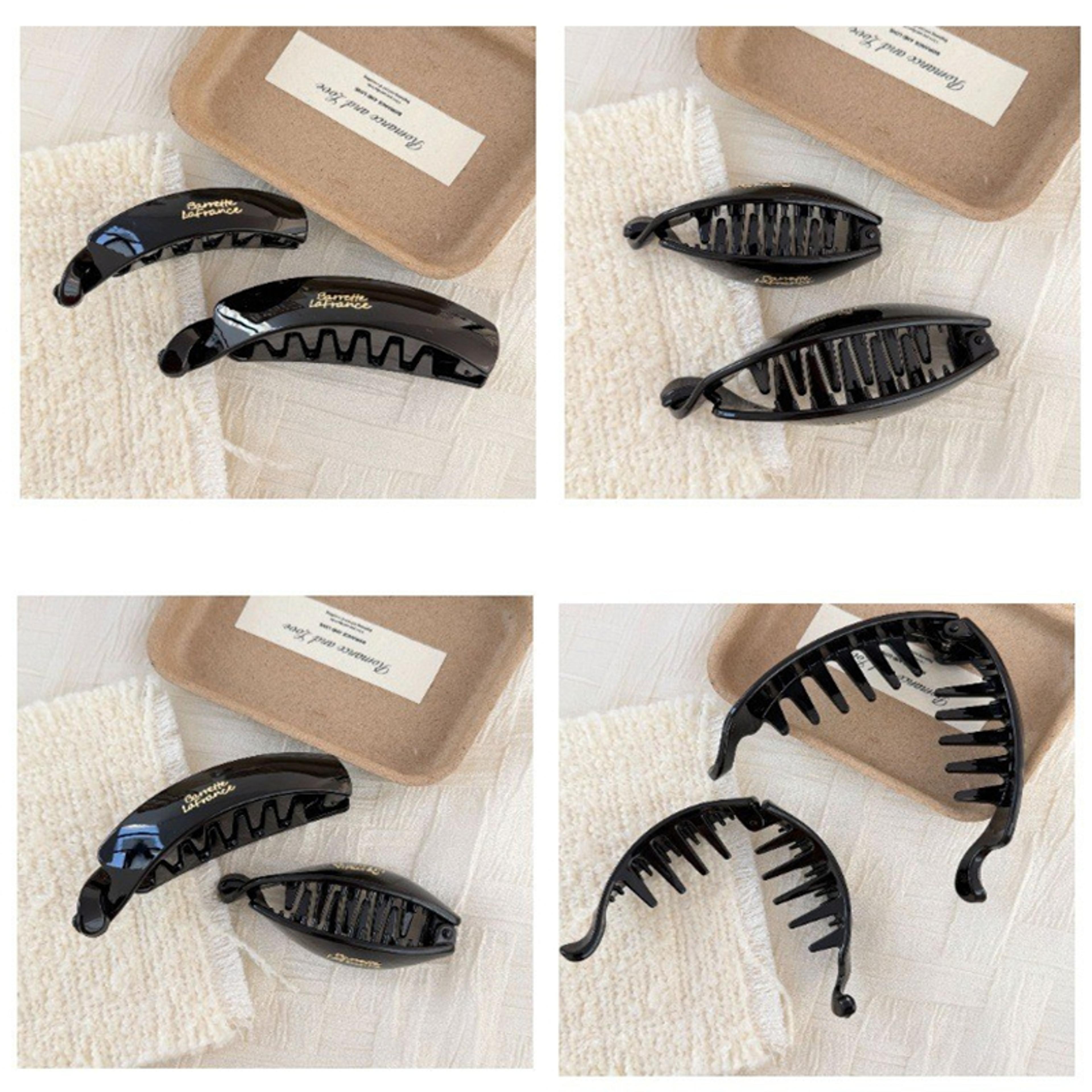 Elegant Banana Hair Clip French Barrette Strong Hold Hair Accessory For Women  Girls 5