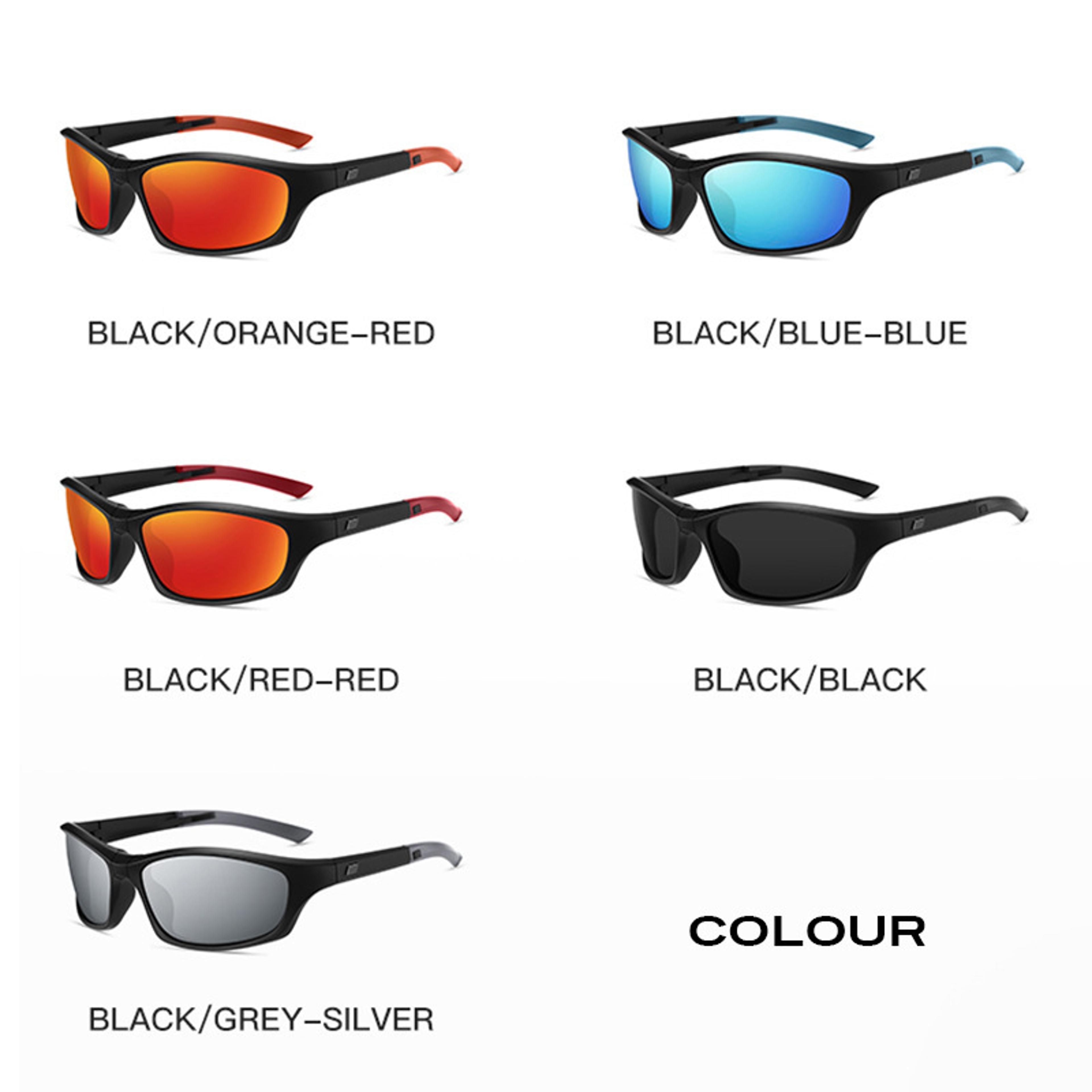 Foldable Polarized Sunglasses UV Vintage Portable Sports Eyewear For Men  Women 3