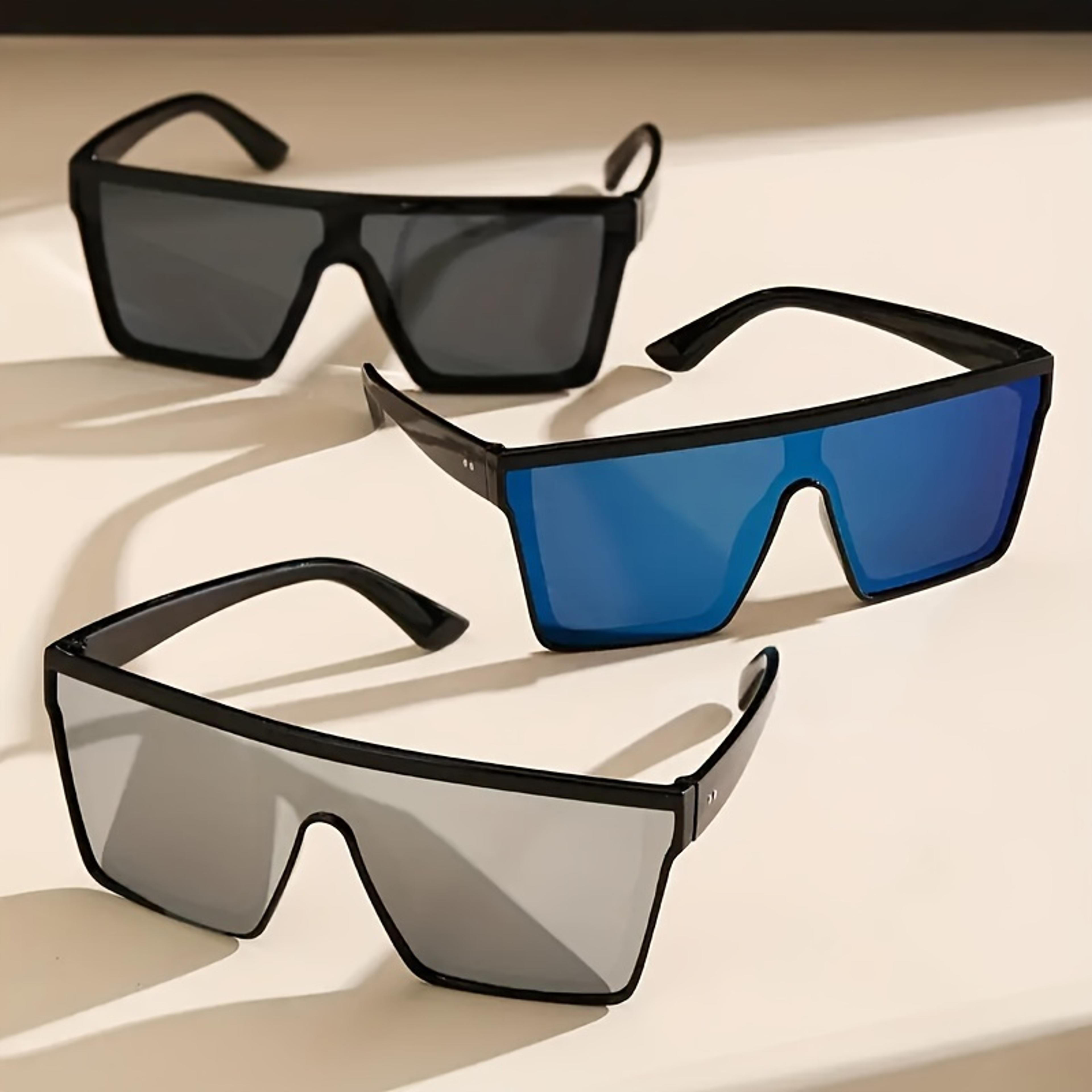 Oversized Driving Sunglasses With Anti Glare One Piece Shield Lens For Men  Women 4
