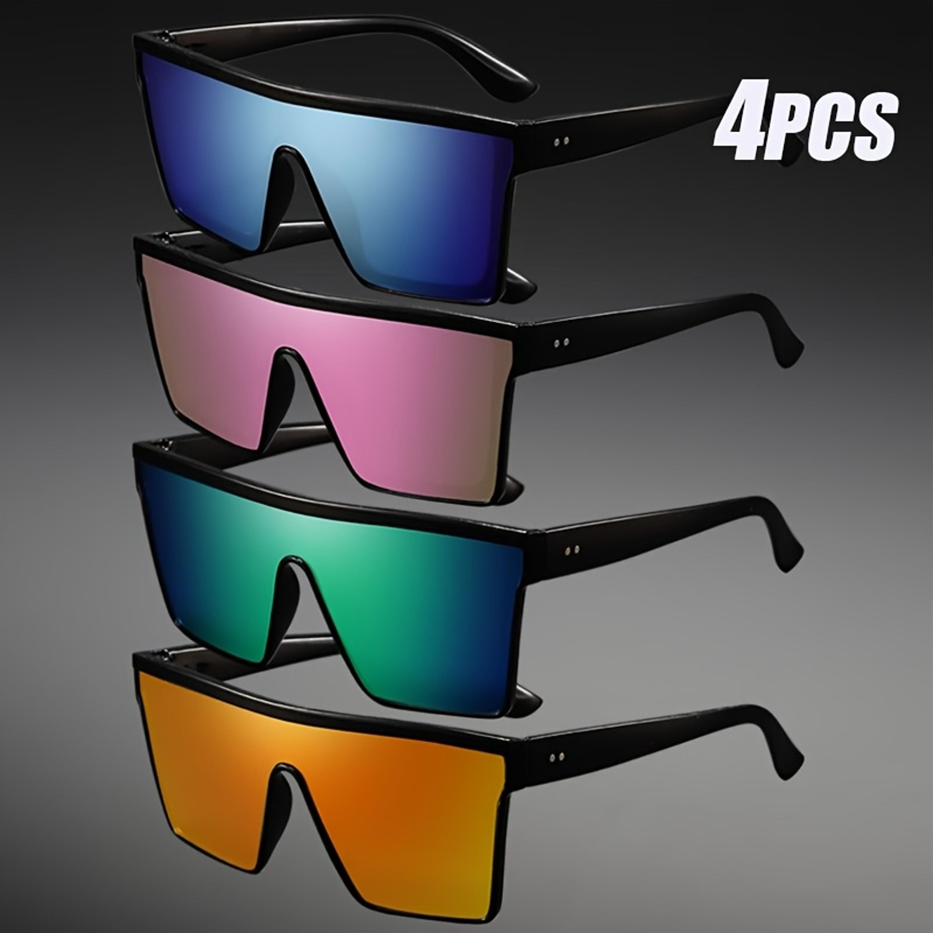 Oversized Driving Sunglasses With Anti Glare One Piece Shield Lens For Men  Women 13