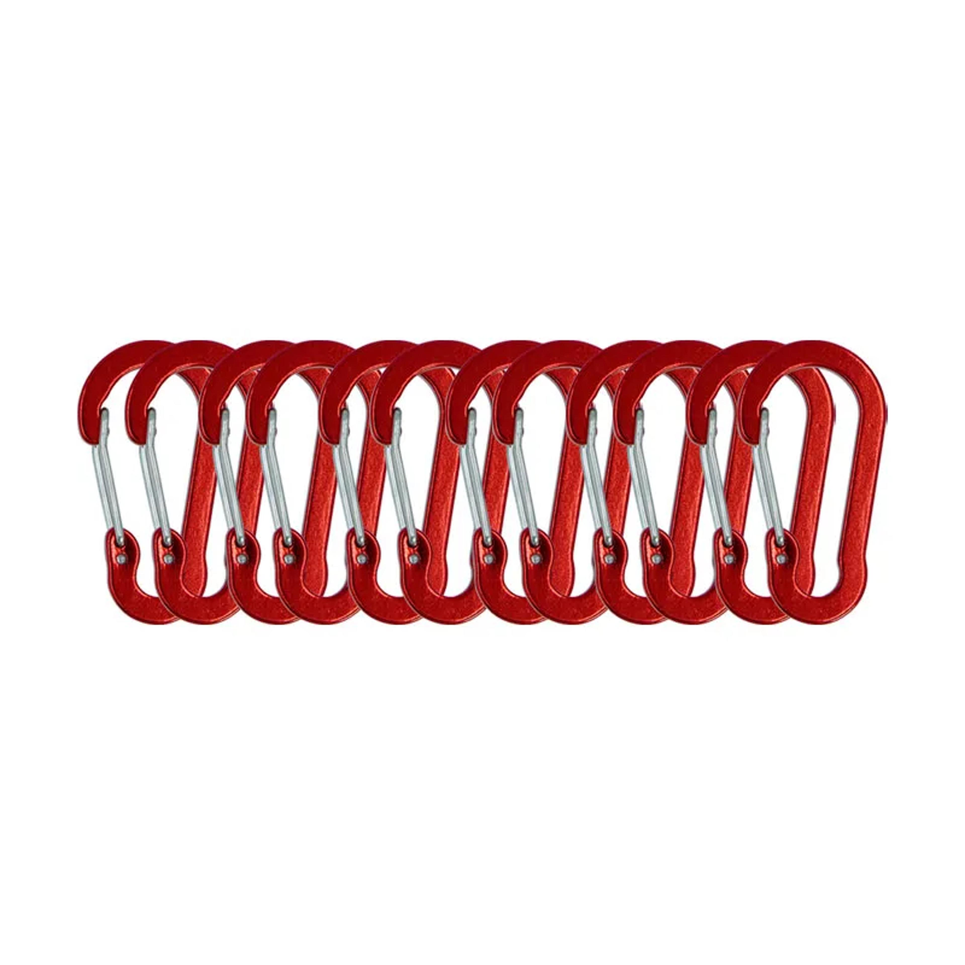 Carabiner Clips Set Mini Aluminum Carabiners For Camping Hiking Keys And Outdoor Gear 7