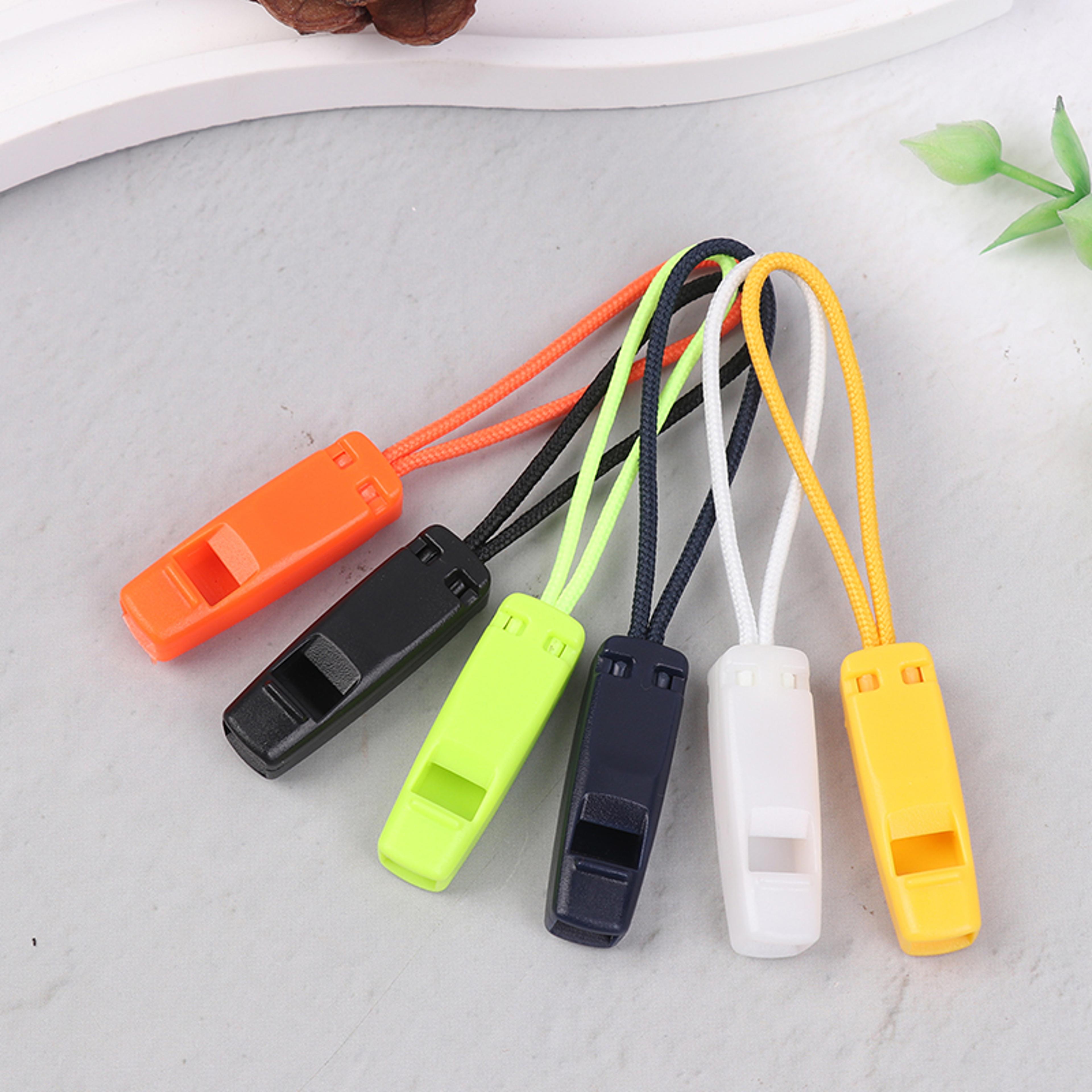 Survival Whistle Zipper Pulls For Backpack Camping And Emergency Safety 0