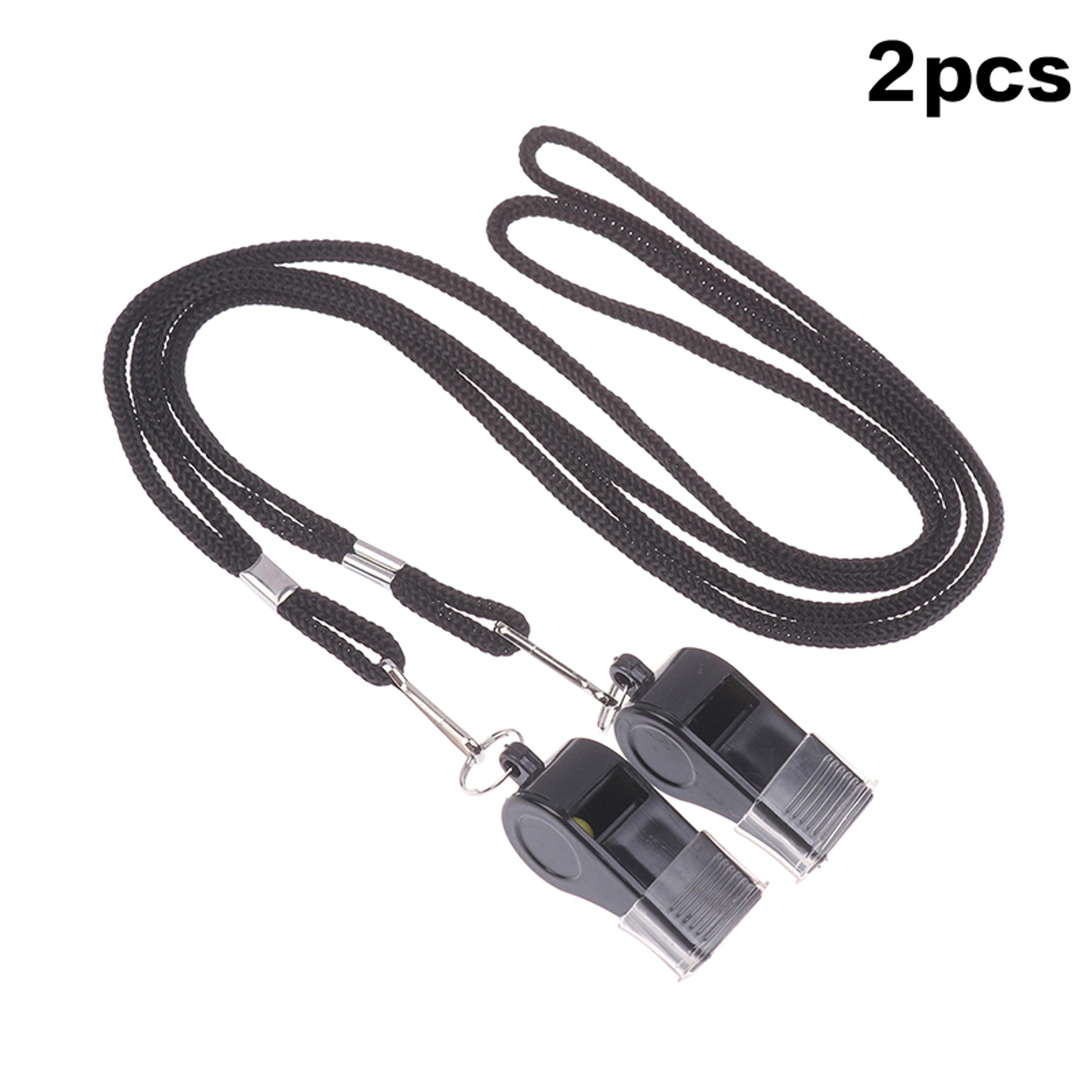 Referee Whistle With Lanyard Loud Sports Whistle For Coaches Hiking  Games 235 Pack 6