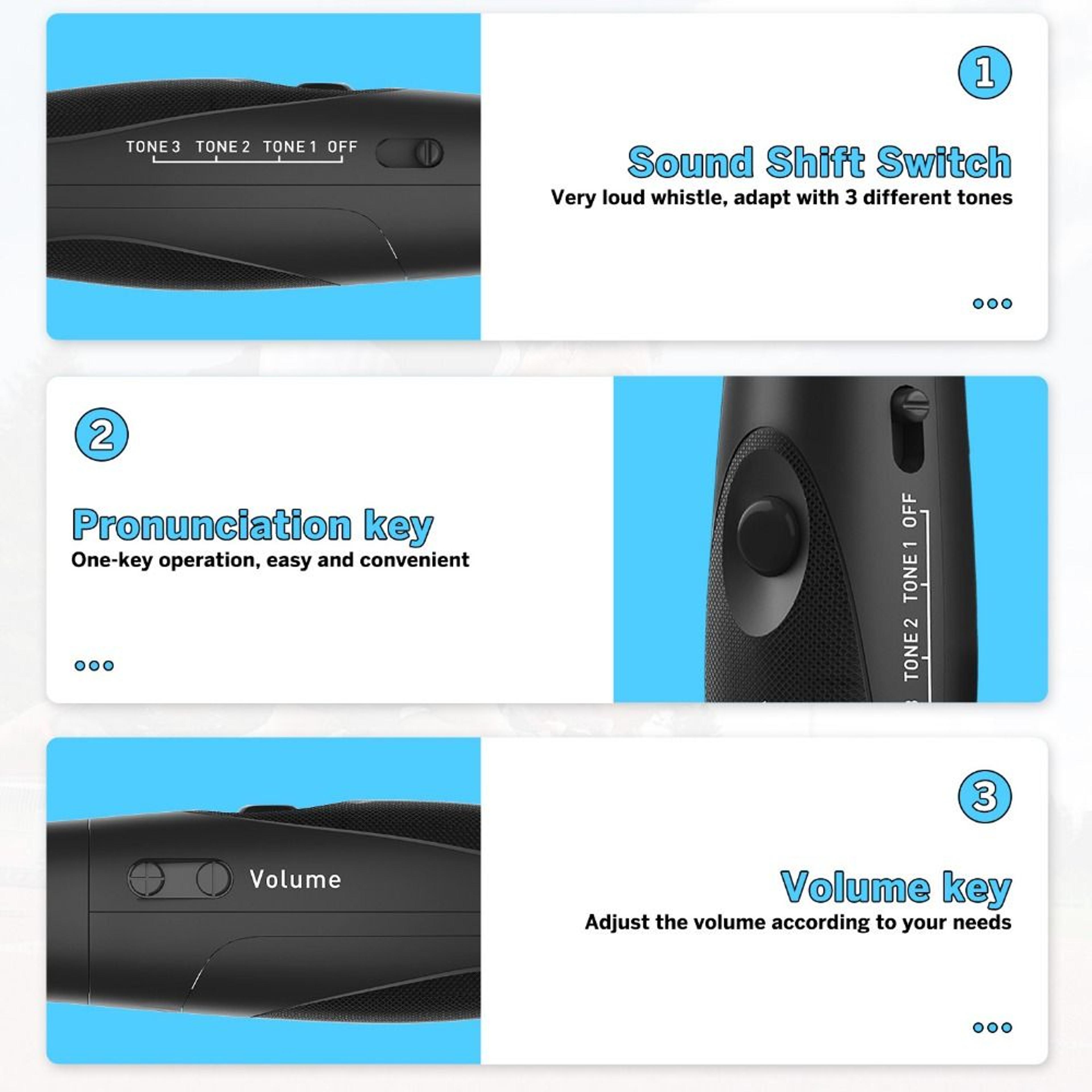 Electronic Whistle For Referees Sports Training Camping And Emergency Survival 2
