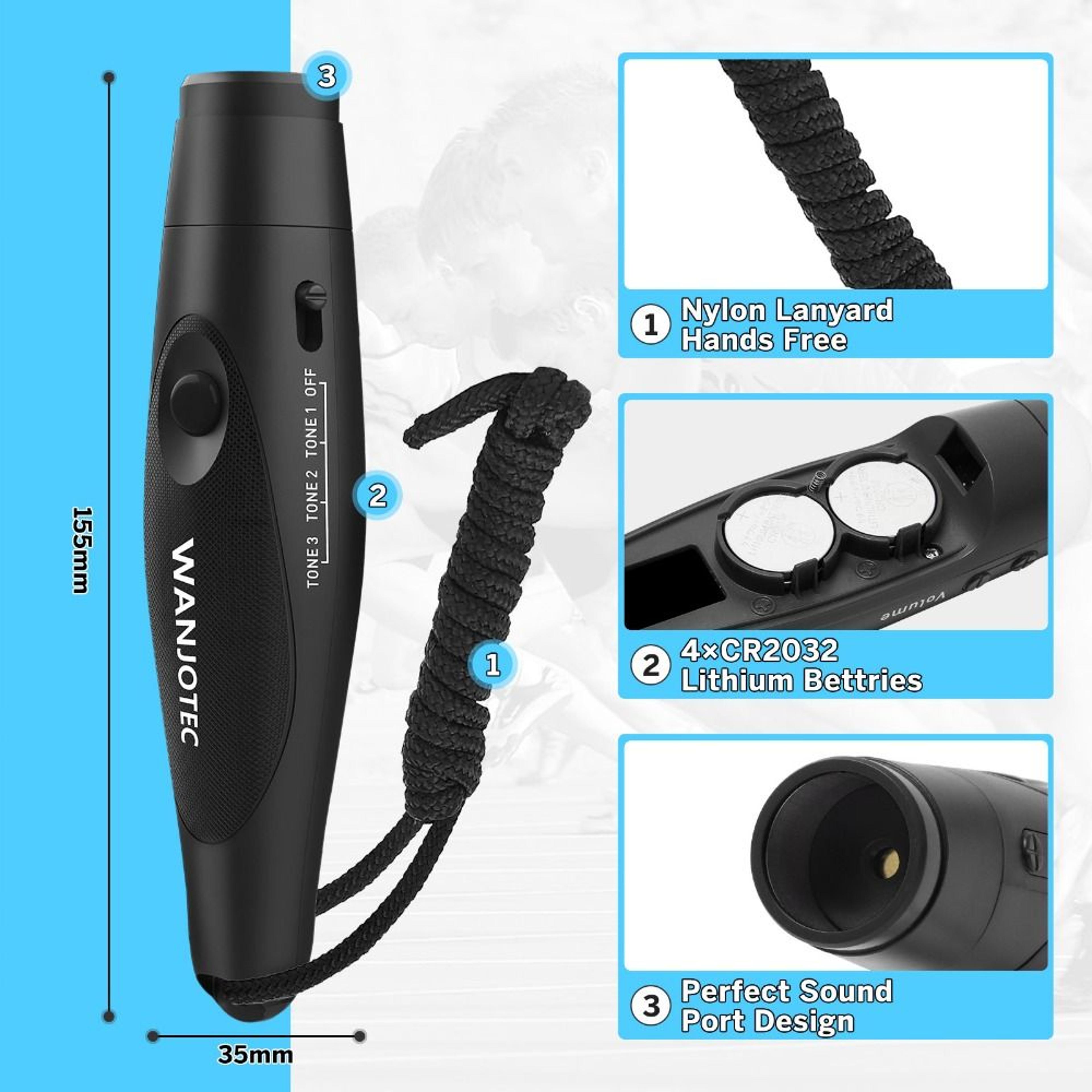 Electronic Whistle For Referees Sports Training Camping And Emergency Survival 4