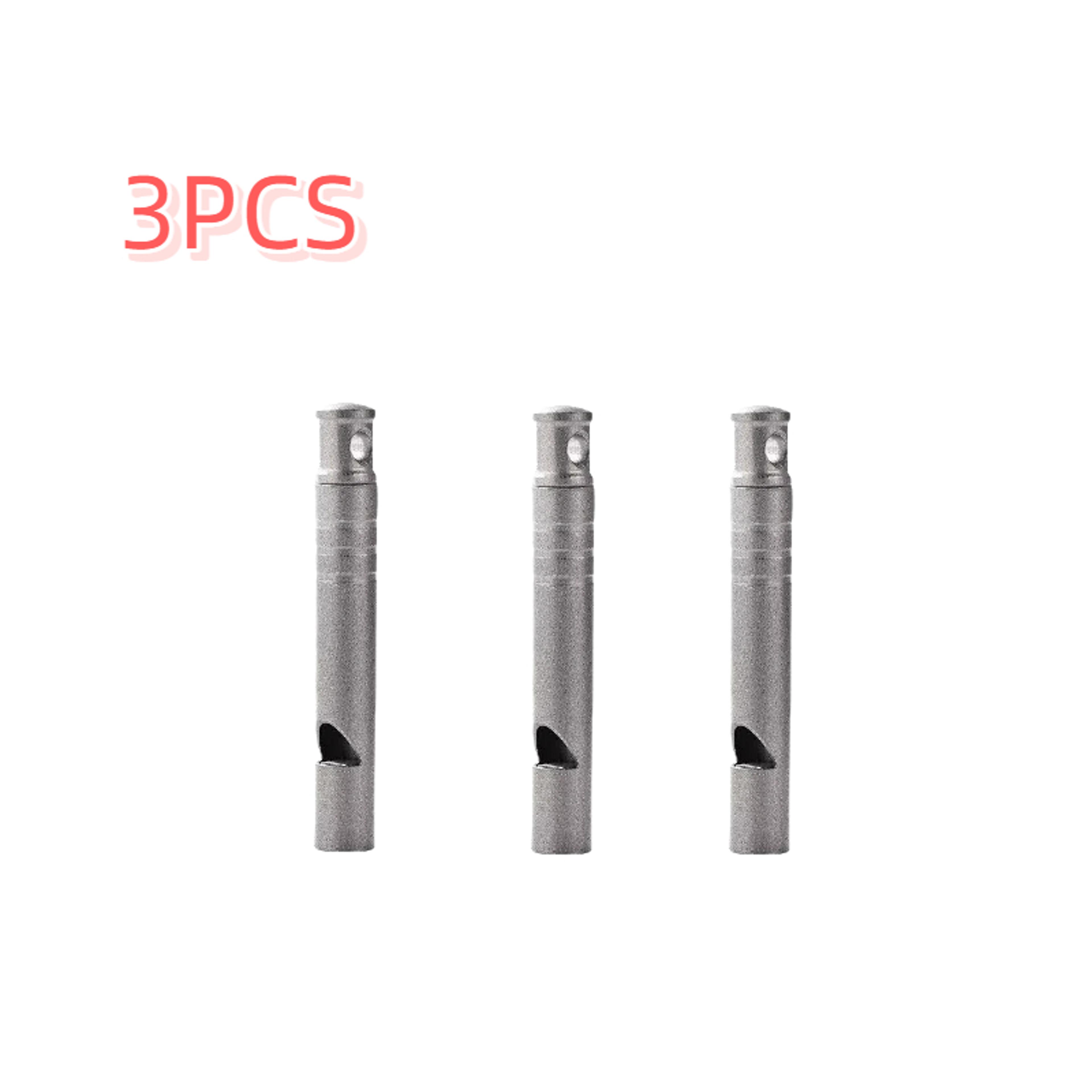 Titanium Survival Whistle Emergency Safety Signal For Hiking Camping EDC 8