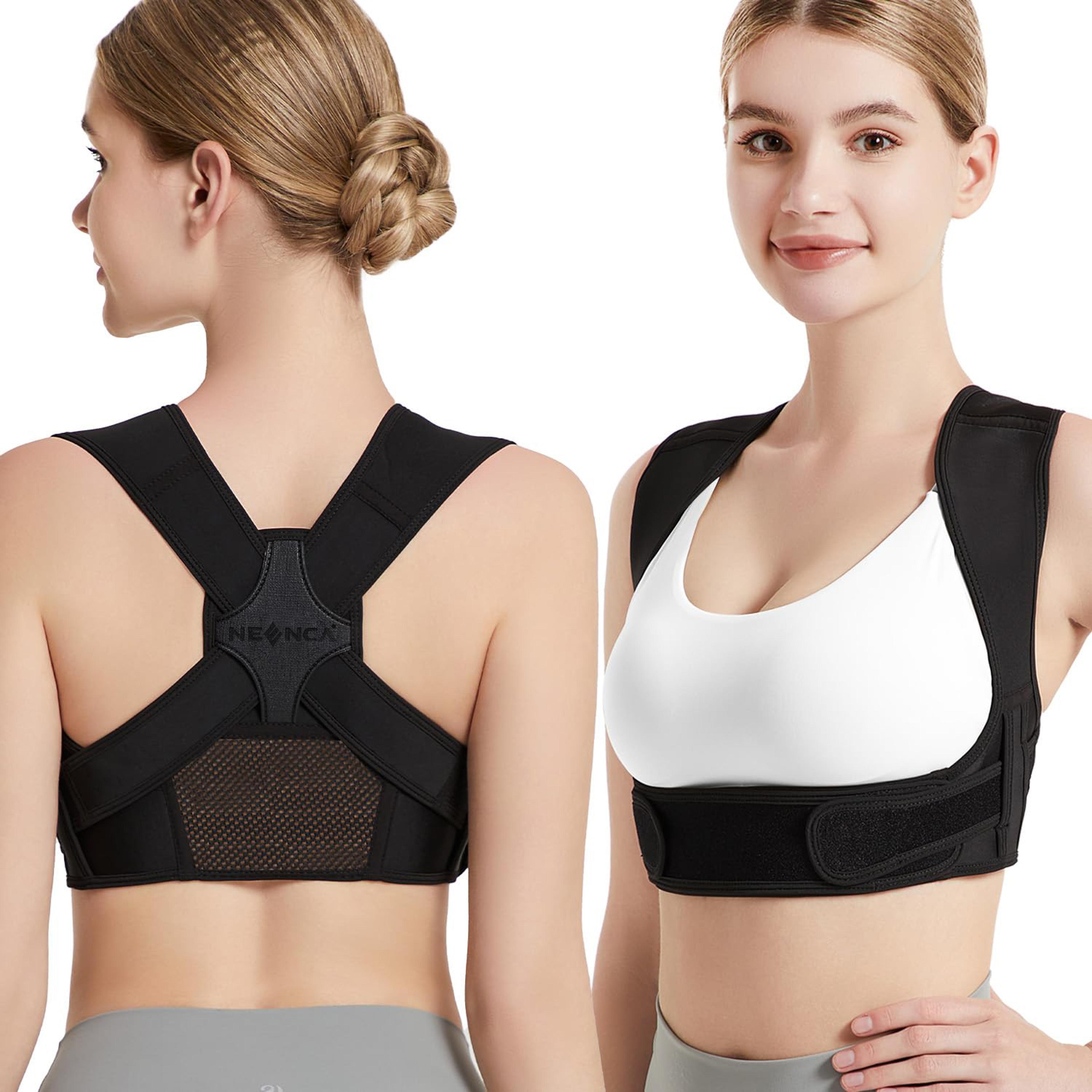 Posture Corrector Adjustable Back Support Brace For Better Shoulder  Spine Alignment 5