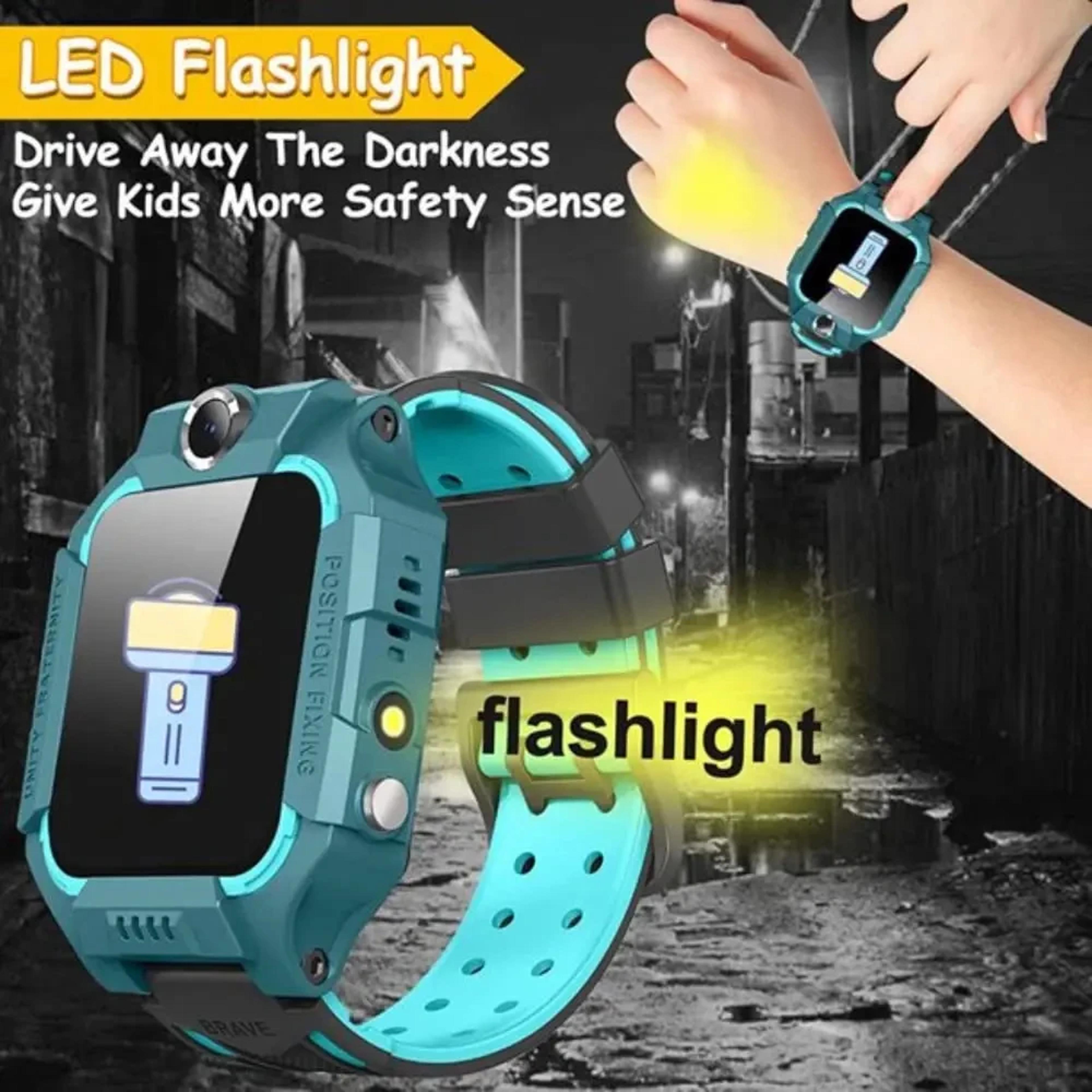 Kids Smart Watch GPS Tracker With Calling Camera  Waterproof Smartwatch For Children 5