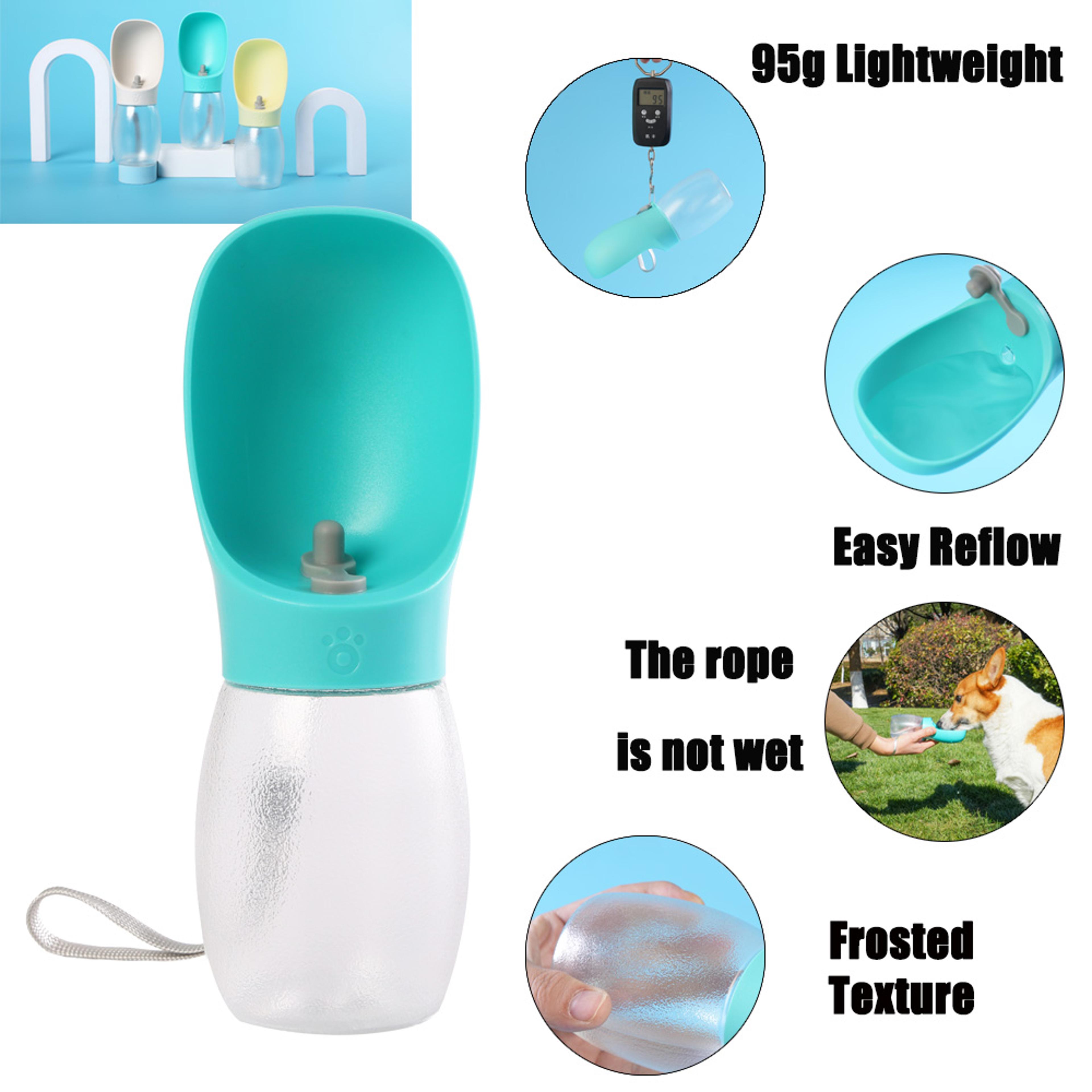 Portable Dog Water Bottle Leakproof Pet Travel Water Dispenser With Drinking Bowl 3