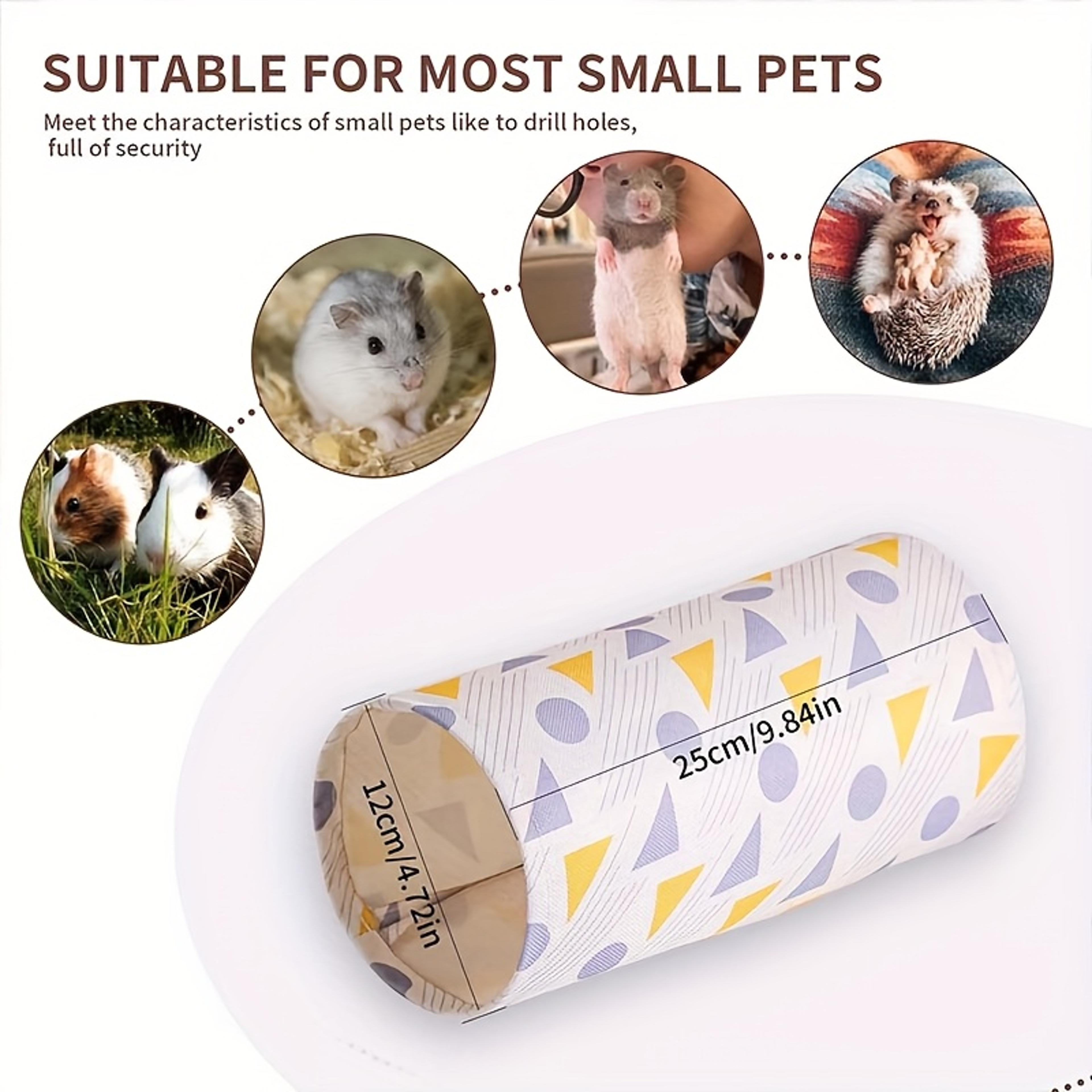 Cozy Guinea Pig Tunnel  Small Animal Hammock Hideout For Hamsters Ferrets  Rabbits 2