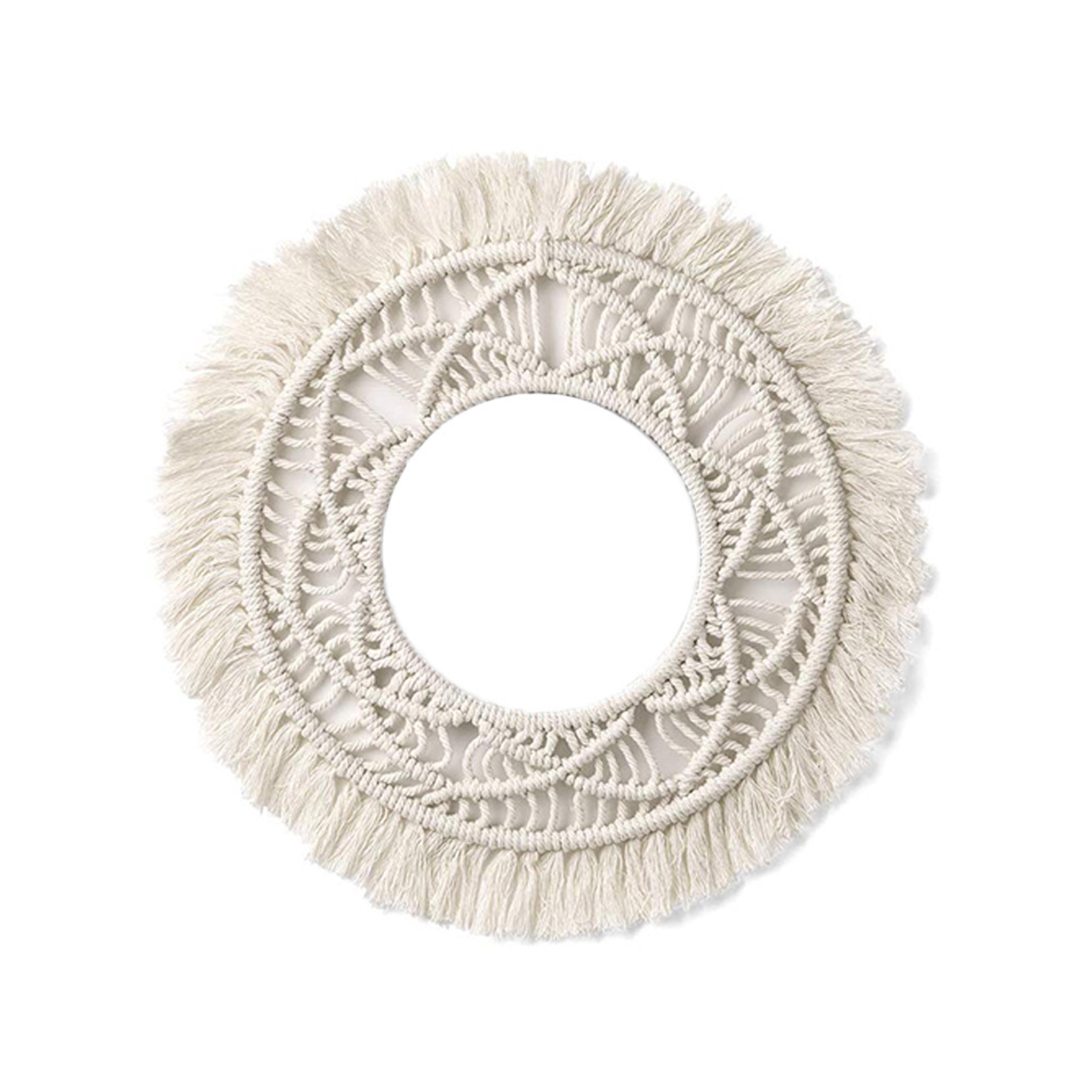 Handmade Macrame Wall Hanging Boho Woven Tapestry For Living Room  Bedroom Decor 1