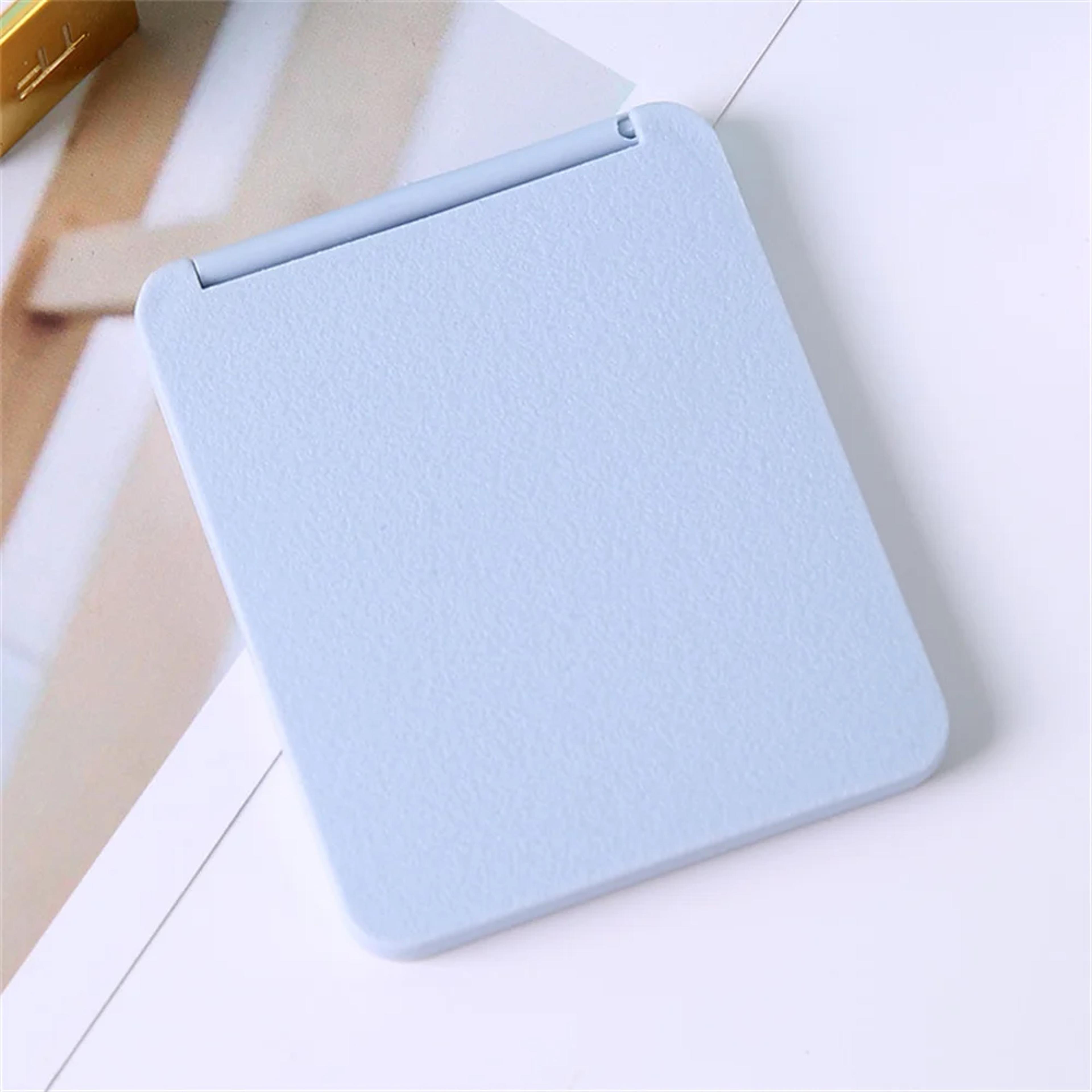 Portable Compact Makeup Mirror DoubleSided Folding Pocket Mirror For Travel Purse  Daily TouchUps 7