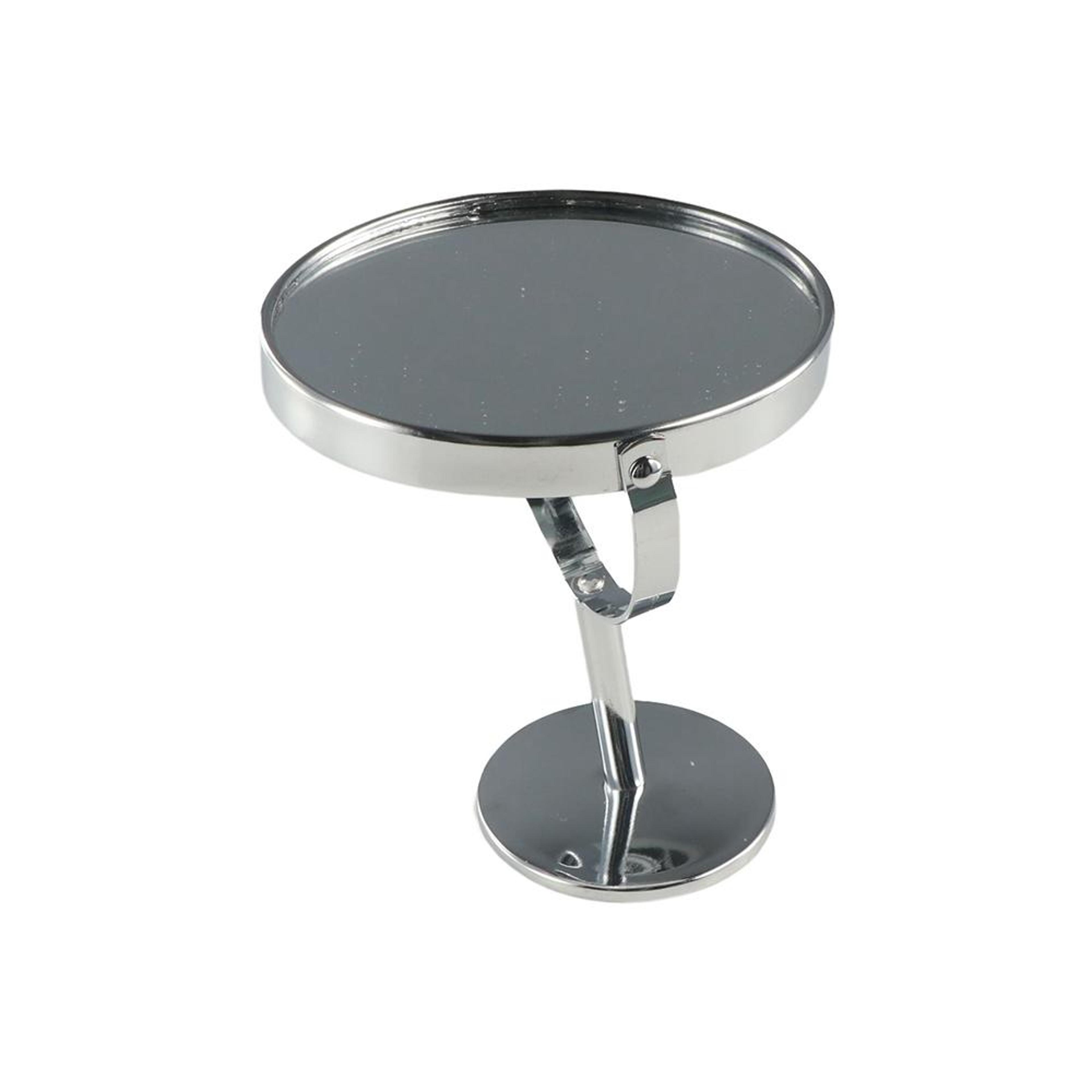 Rotating Double Sided Vanity Mirror With Magnification Desktop Makeup Stand 3