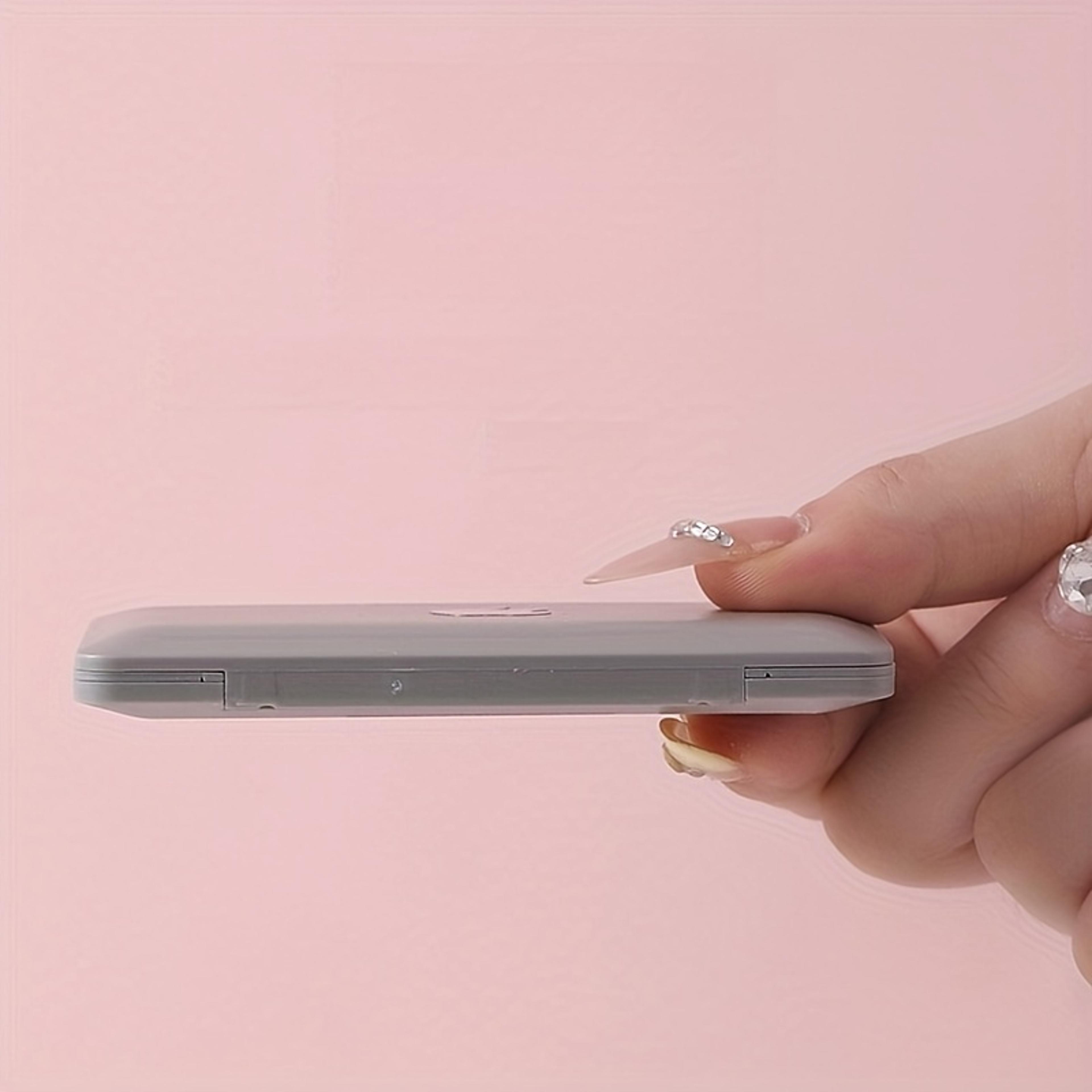Mini Laptop Portable Makeup Mirror Foldable Pocket Travel Mirror For Quick Touch Ups 3