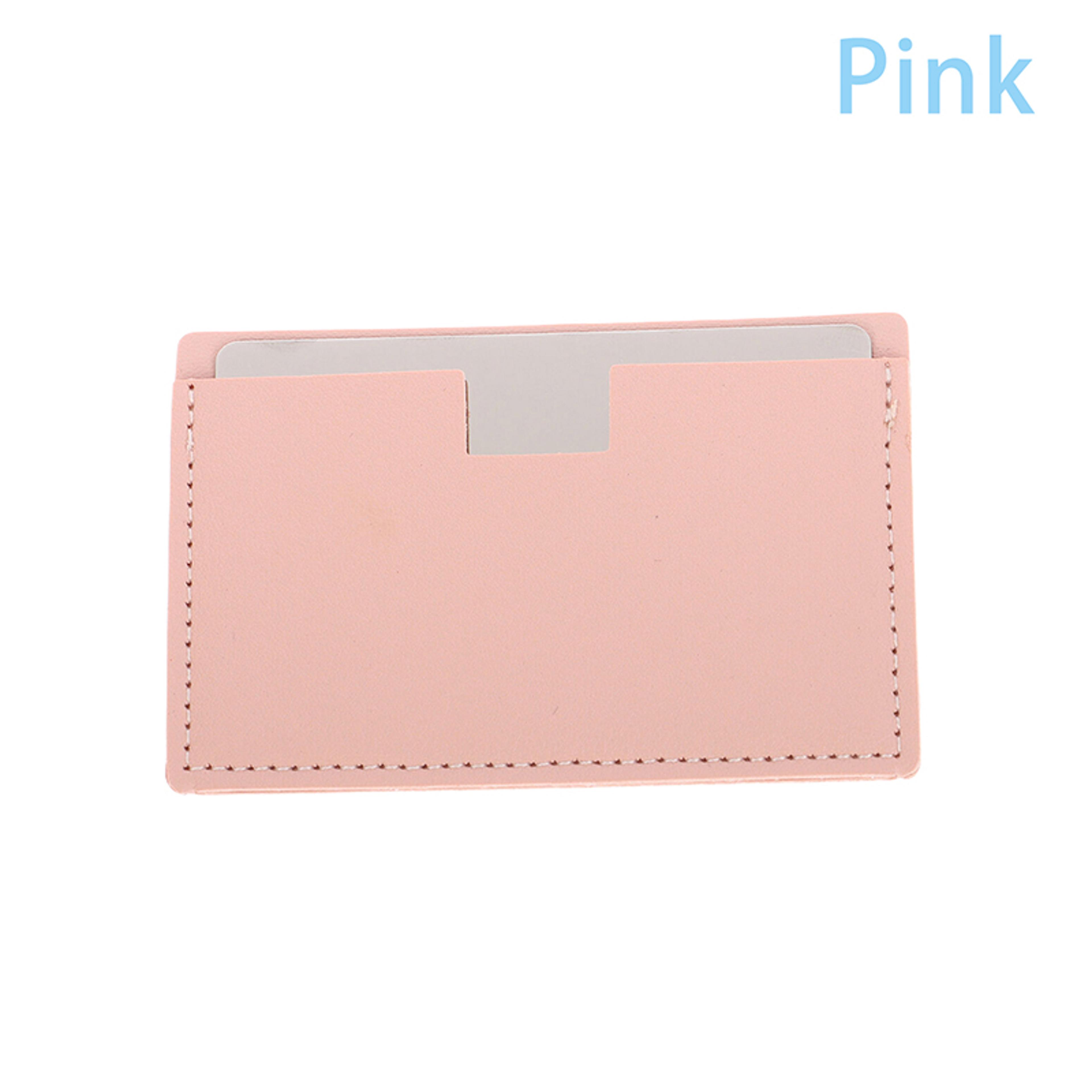 Compact Makeup Mirror Travel Makeup Mirror Unbreakable Pocket Mirror With PU Leather Case 7