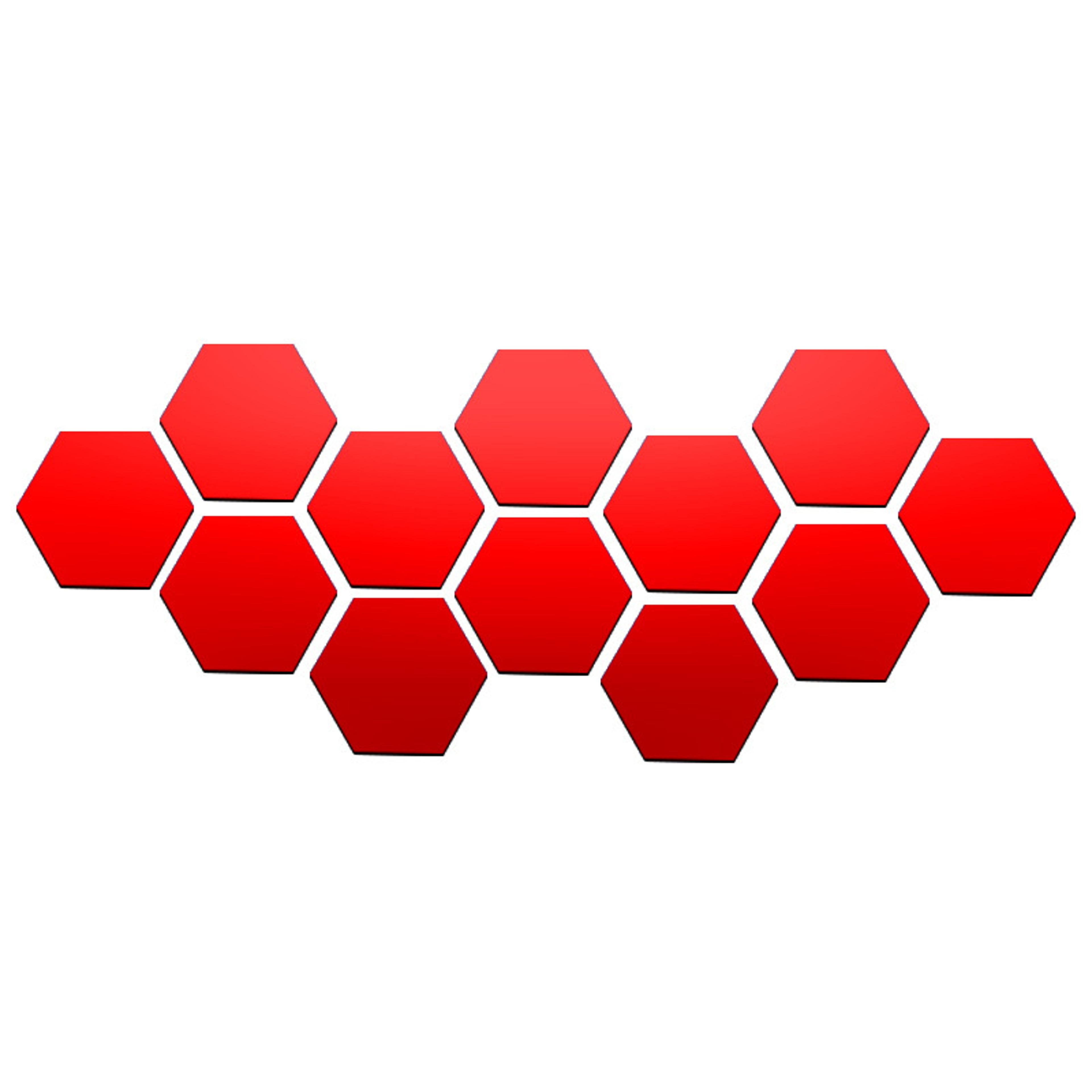 Hexagon Mirror Wall Stickers 3D Acrylic DIY Wall Decor For Living Room Bedroom Bathroom 5