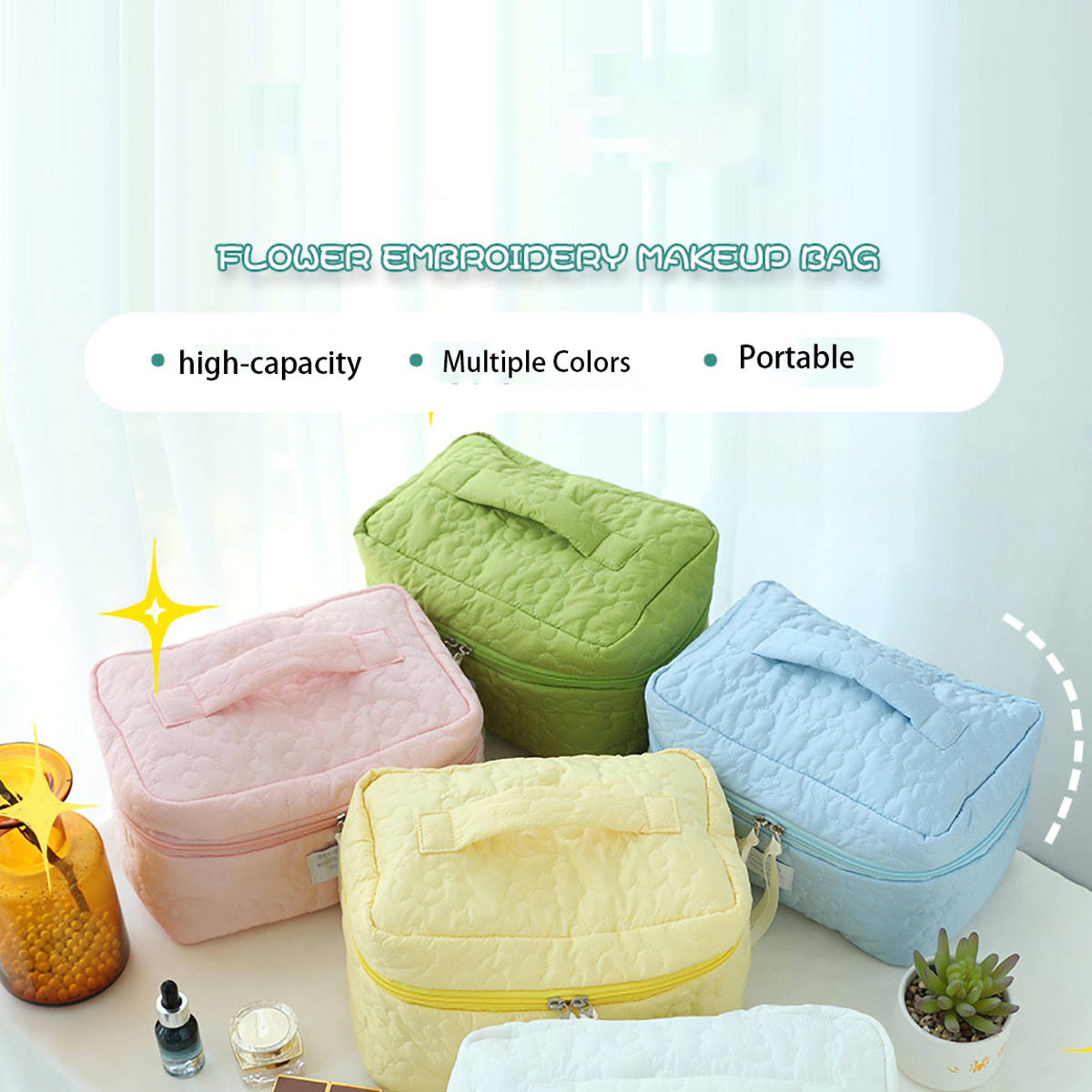 Candy Color Makeup Bag Large Capacity Travel Cosmetic Bag For Women 1