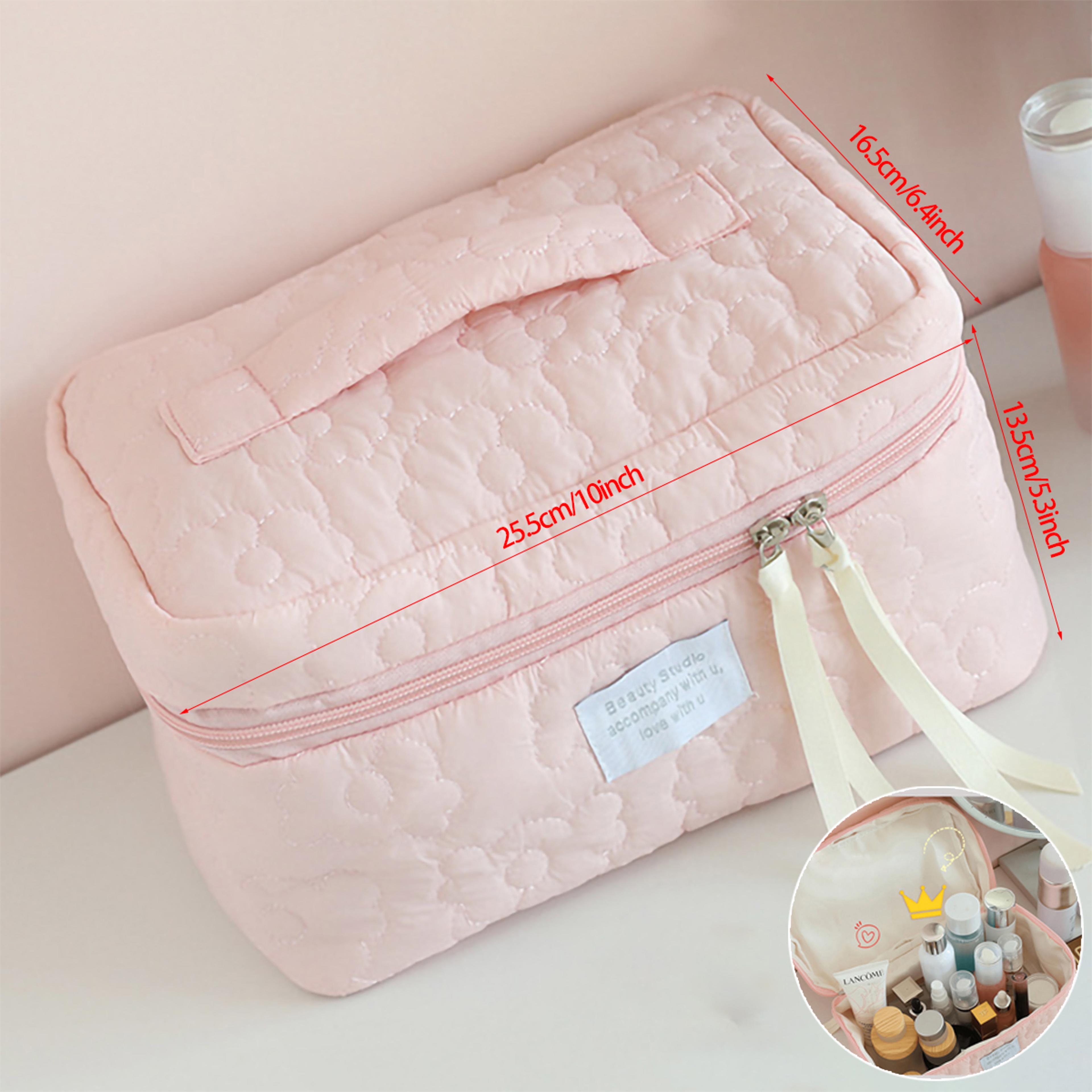 Candy Color Makeup Bag Large Capacity Travel Cosmetic Bag For Women 4