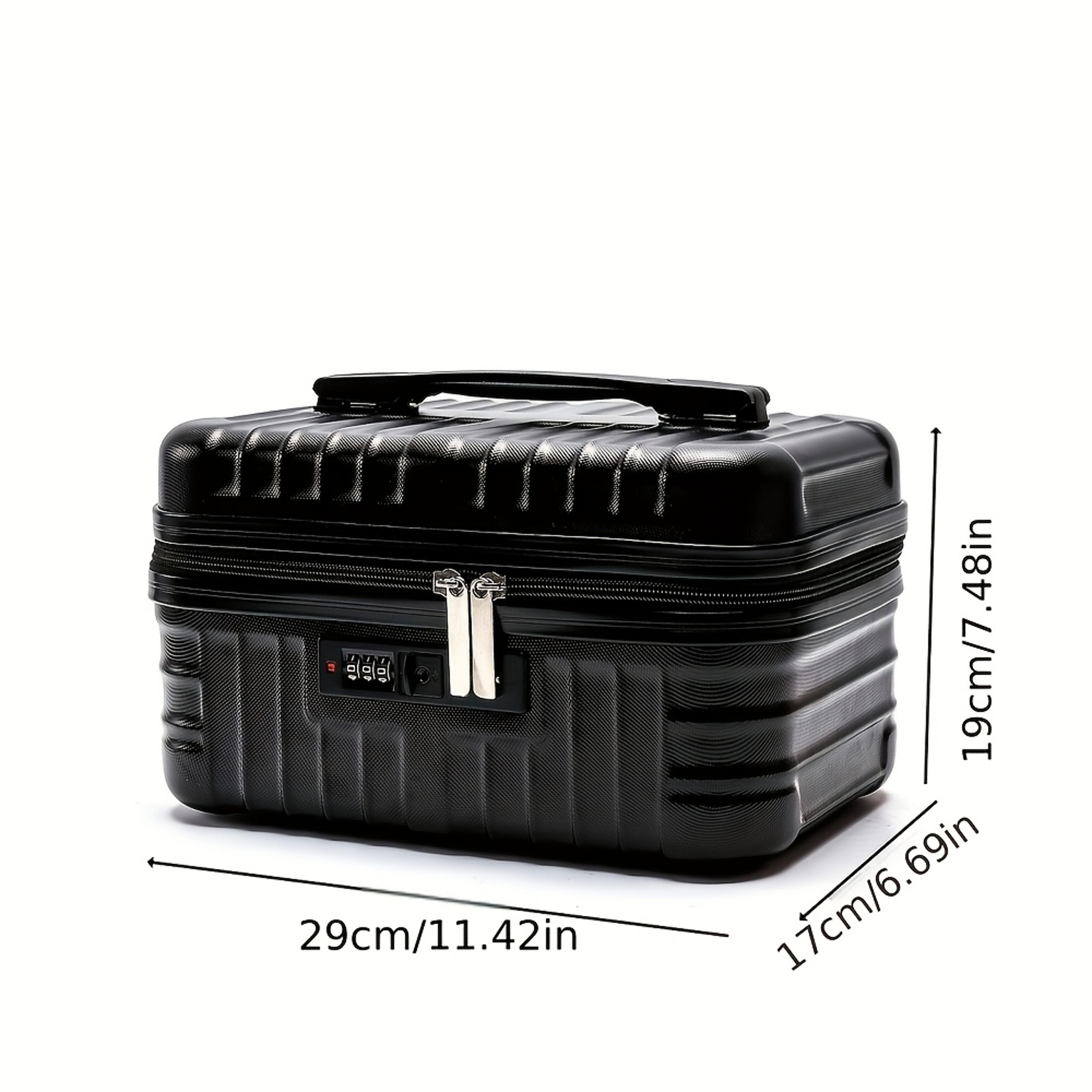 Large Capacity Travel Makeup Case With Combination Lock And Carry Handle 4